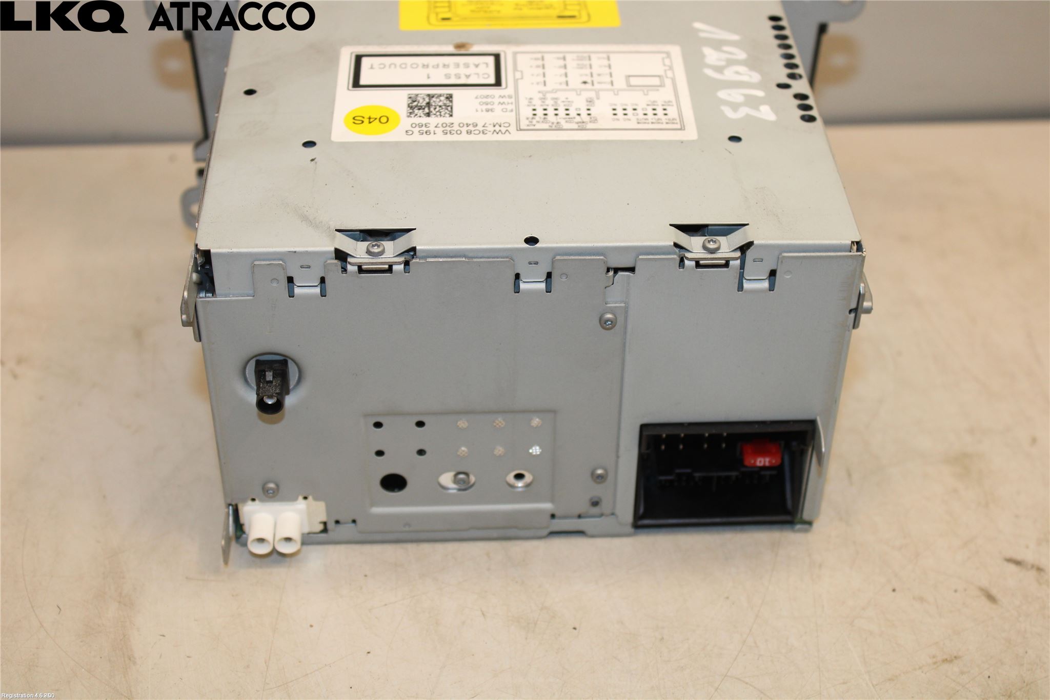 Volkswagen VW GOLF VI 09-13 Stereo Radio Med Cd