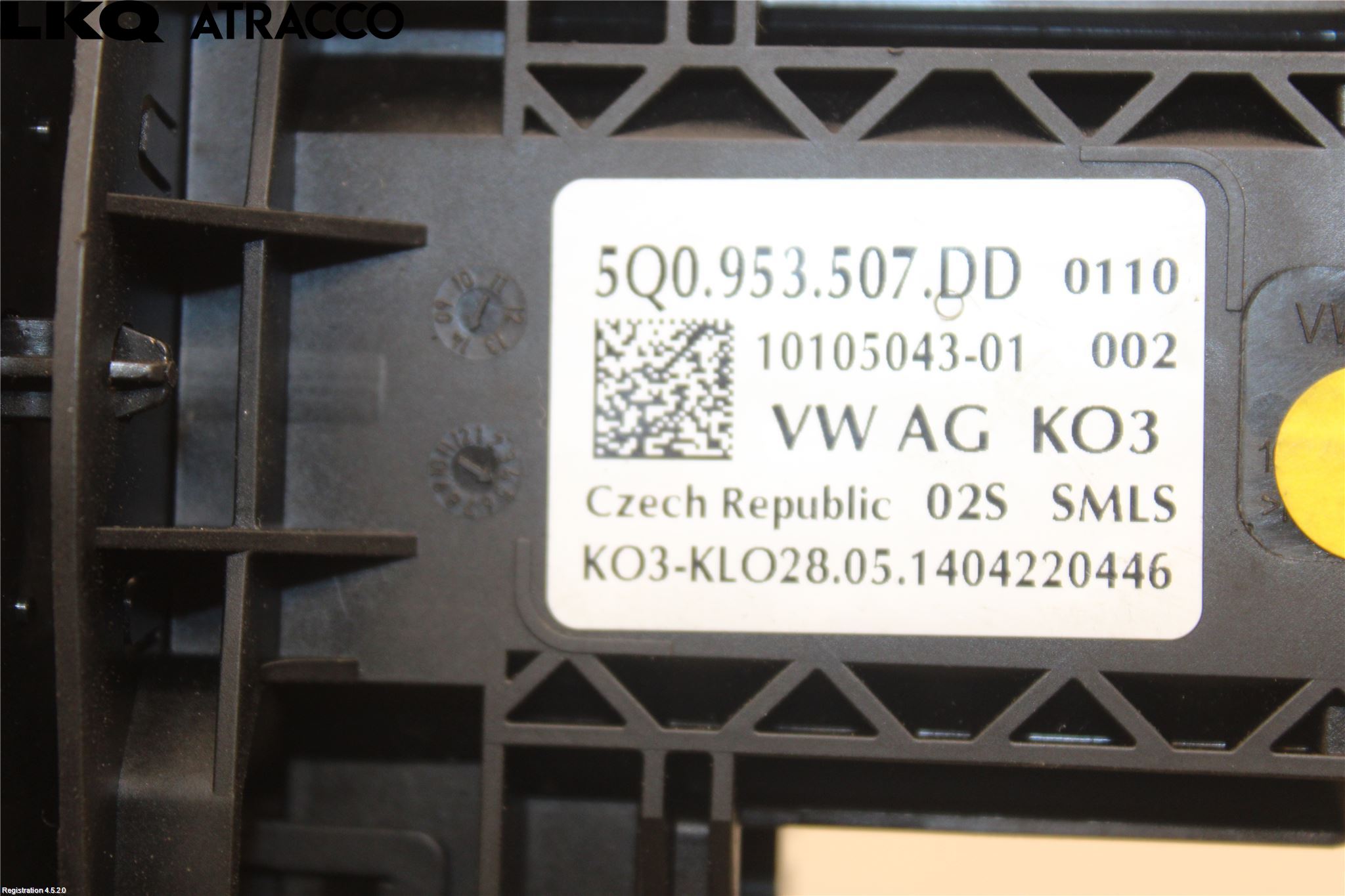 Volkswagen VW GOLF / E-GOLF VII 13-20 Bryter Ratt Kombi H Og V