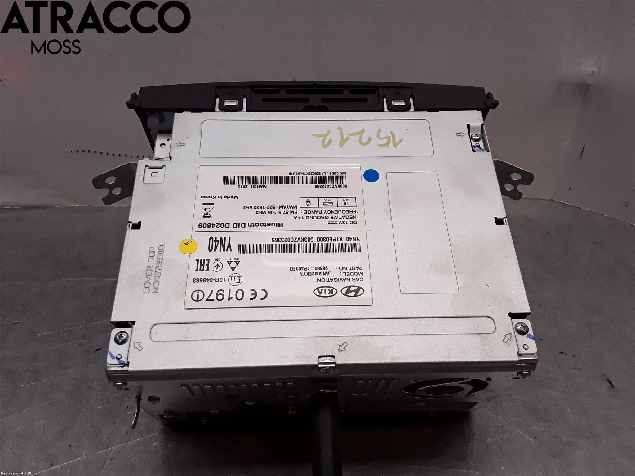 Kia VENGA 10-19 Stereo Radio