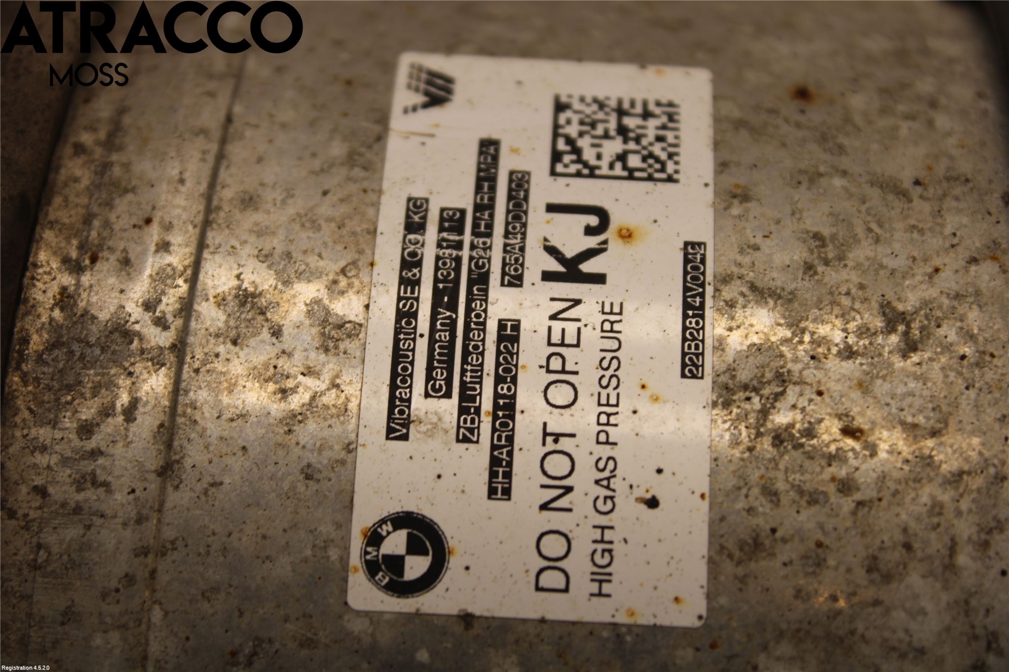 BMW 4/i4 G26 GRAN COUPÉ 21- Støtdemper Bak