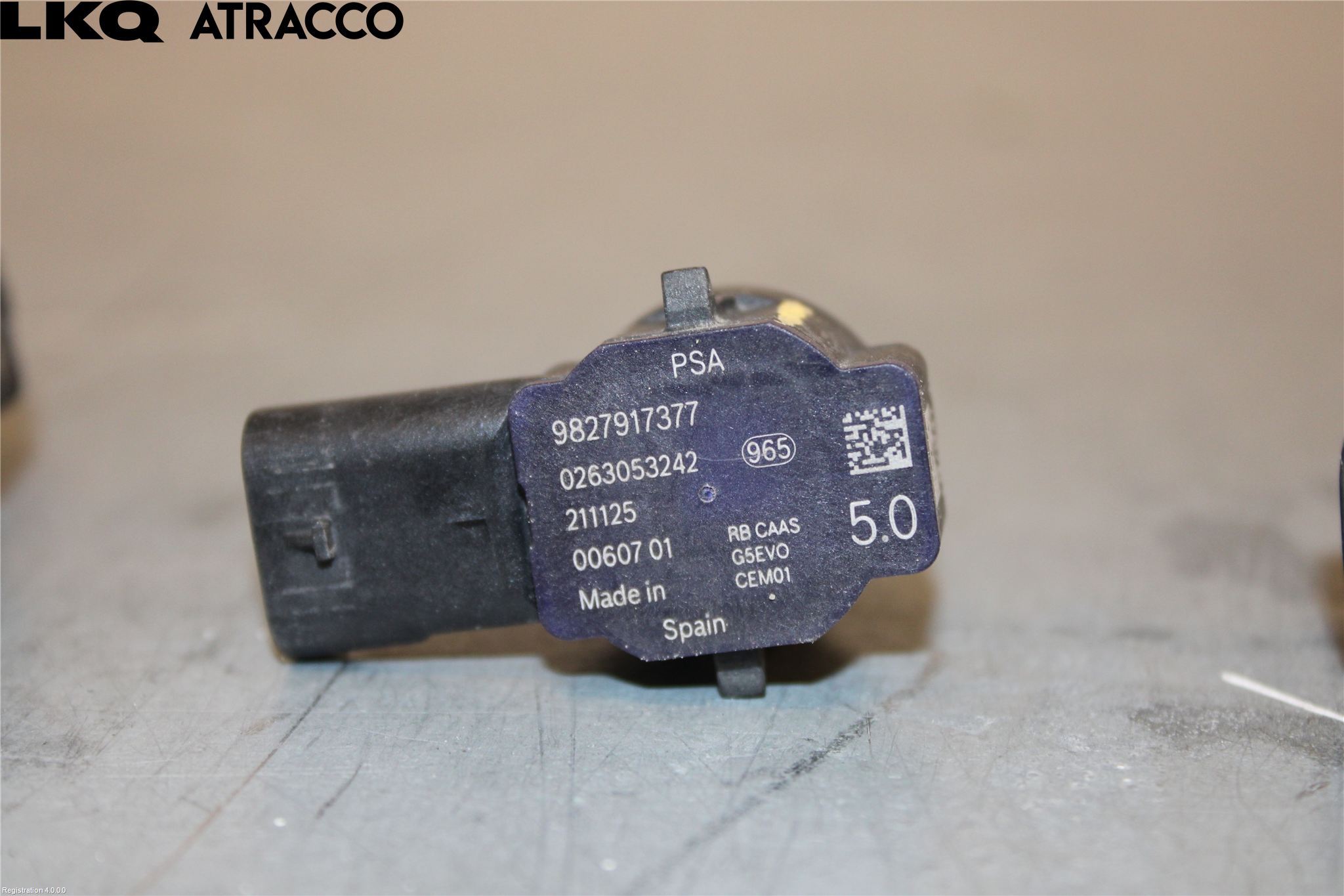 Peugeot 3008 09-16 Sensor Parkering Front