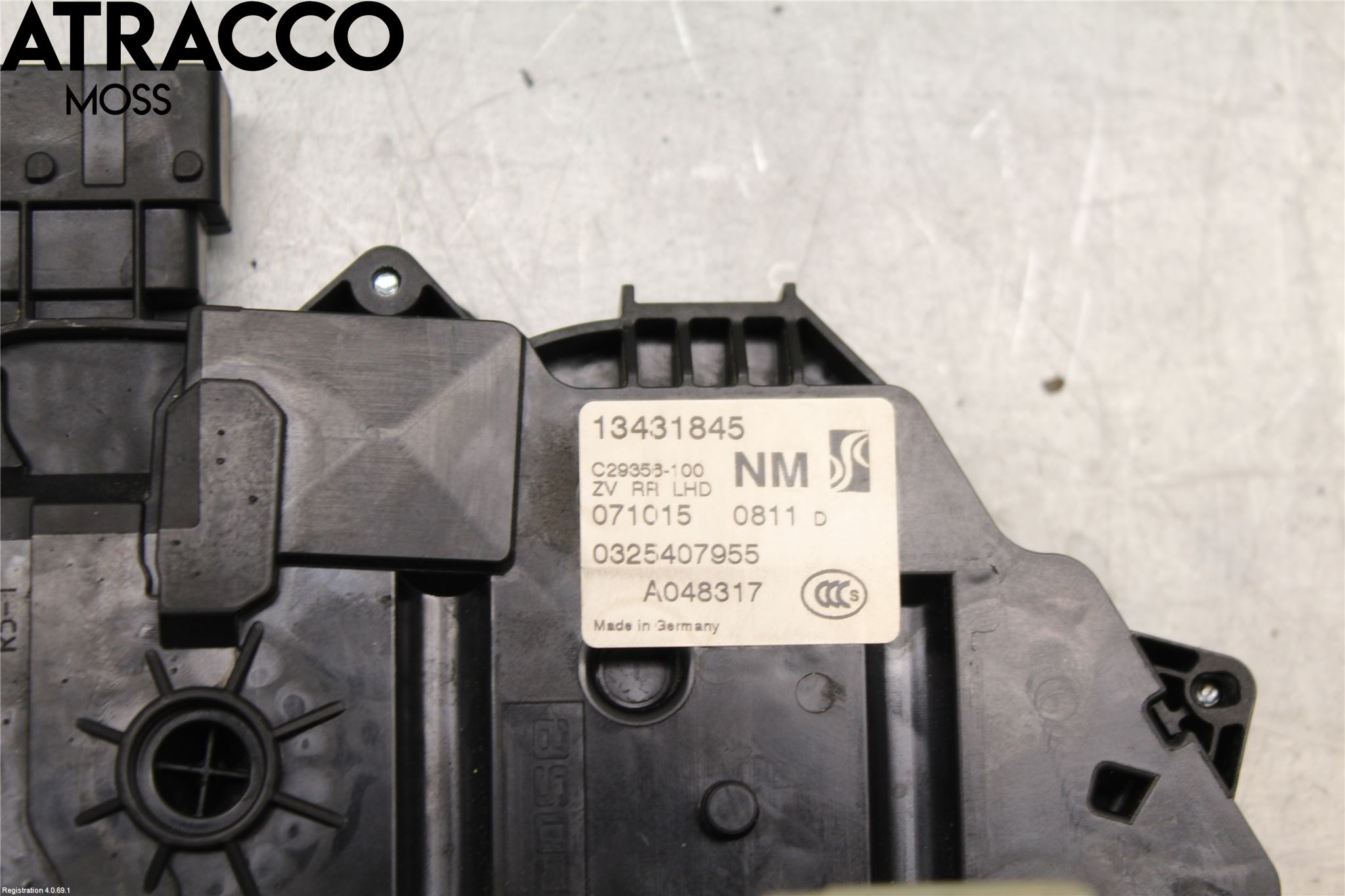 Opel CORSA E 15-19 Dørlås - Låsekasse