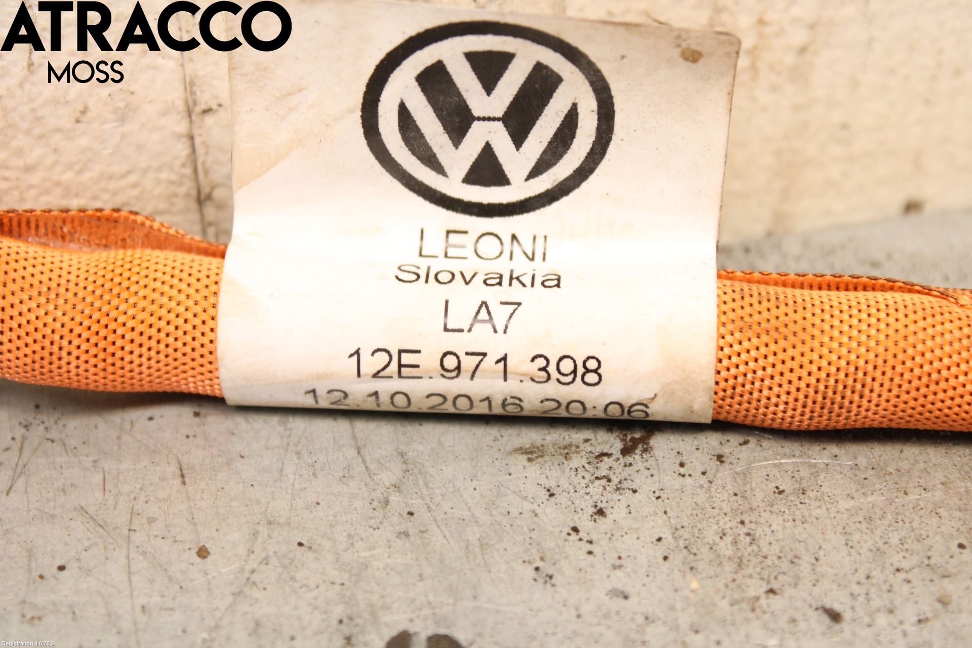 Volkswagen VW UP! / E-UP! Kabelhärva Högspänning