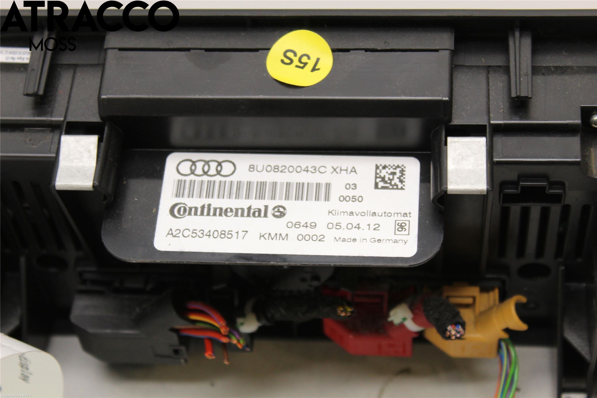 Audi Q3 8U 12-18 Varme Ac Betjening-Display