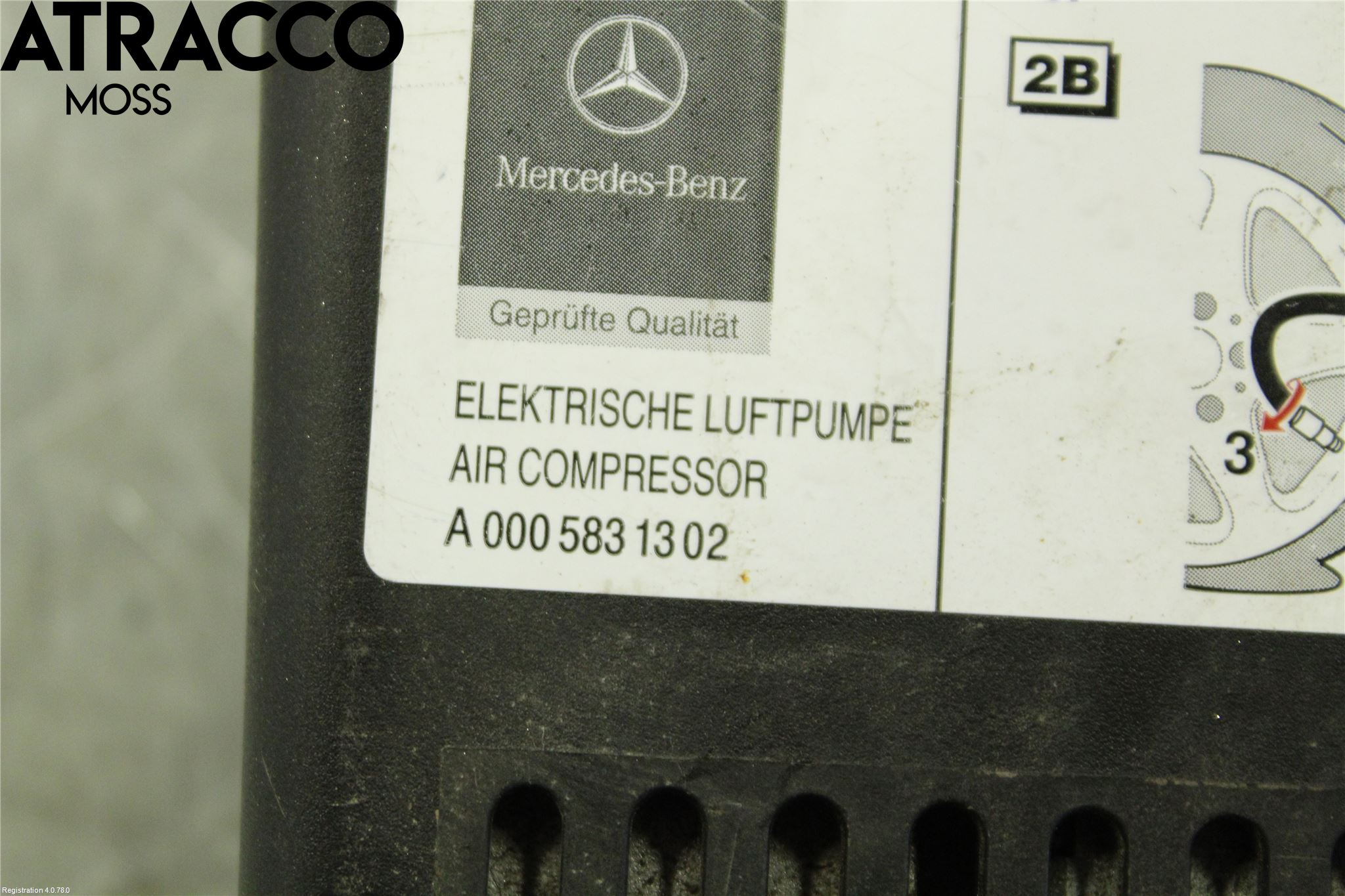 Mercedes-Benz MB S-KLASS (W221) 05-13 Kompressor Dekk