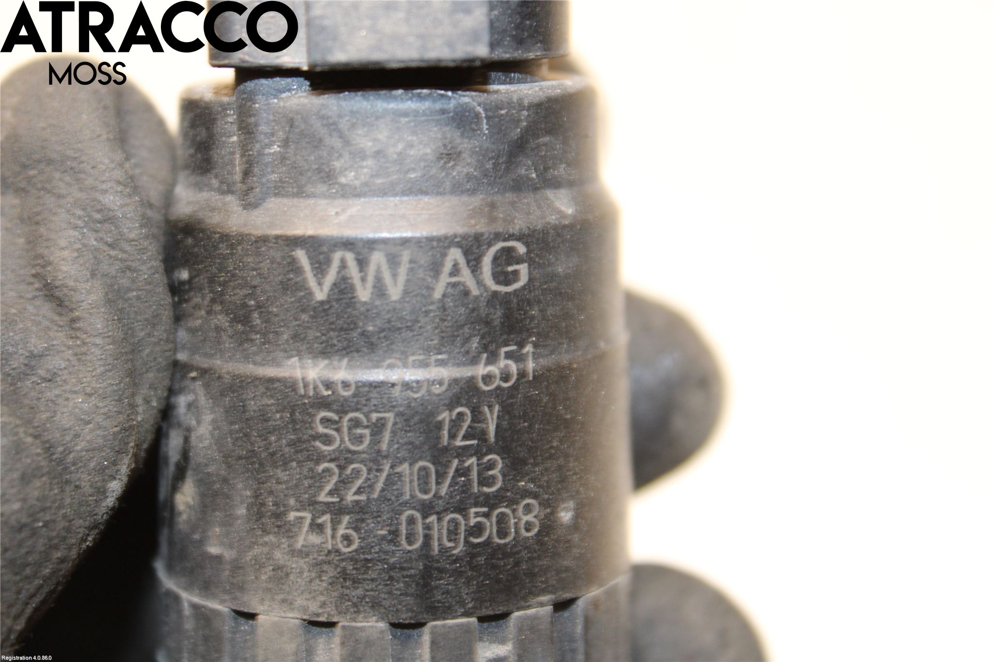 Volkswagen VW GOLF / E-GOLF VII 13-20 Spylerpumpe Frontrute