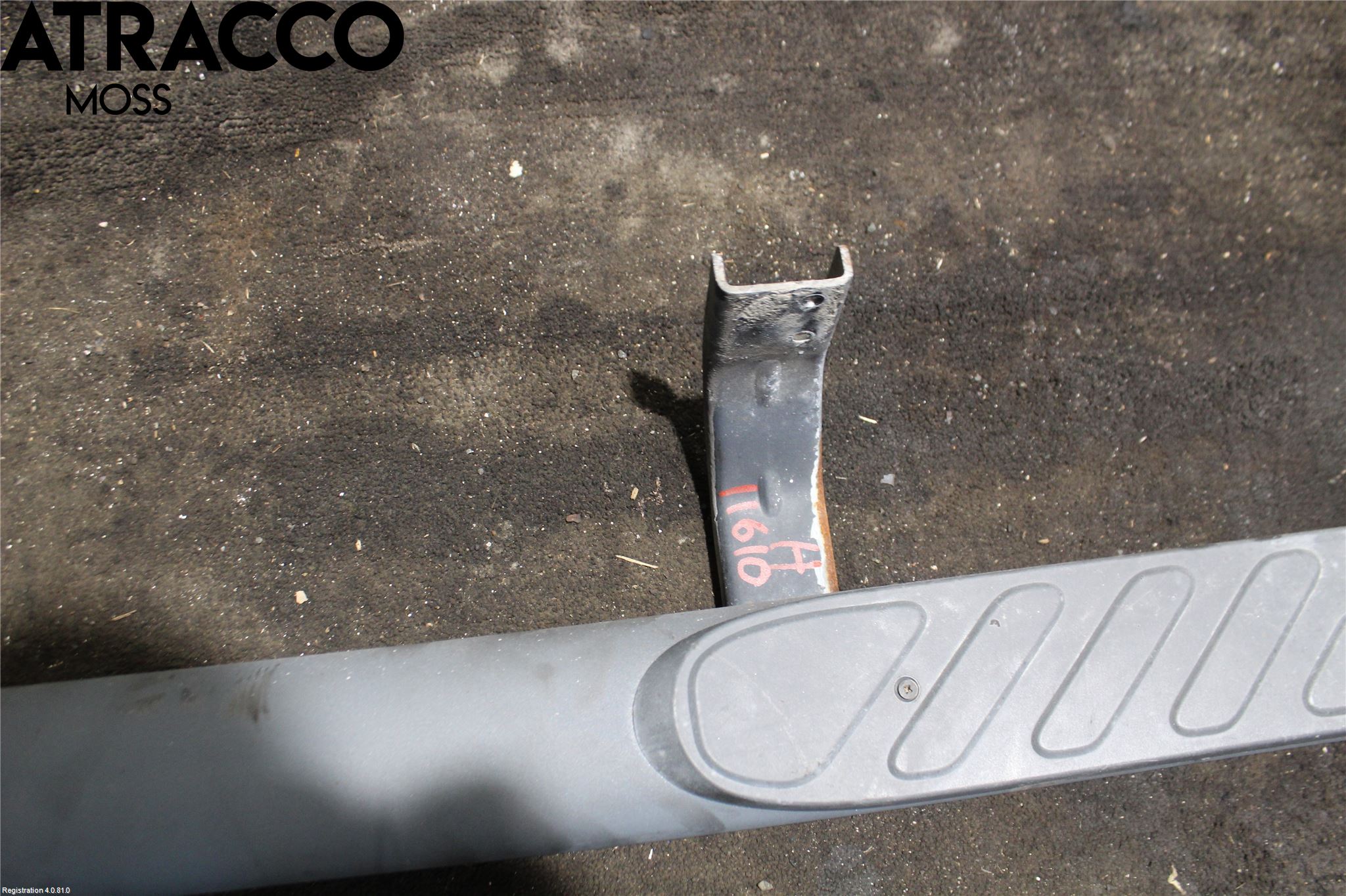 Nissan NAVARA 05-16 Sidebøyle - Stigtrinn