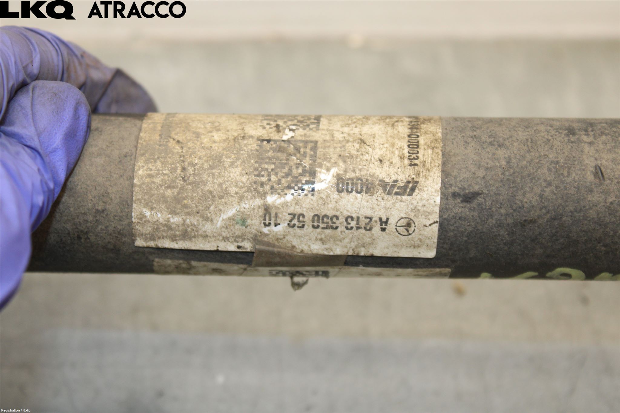 Mercedes-Benz MB E-KLASS (W213) 16-23 Drivaksel Bak Kompl Venstre