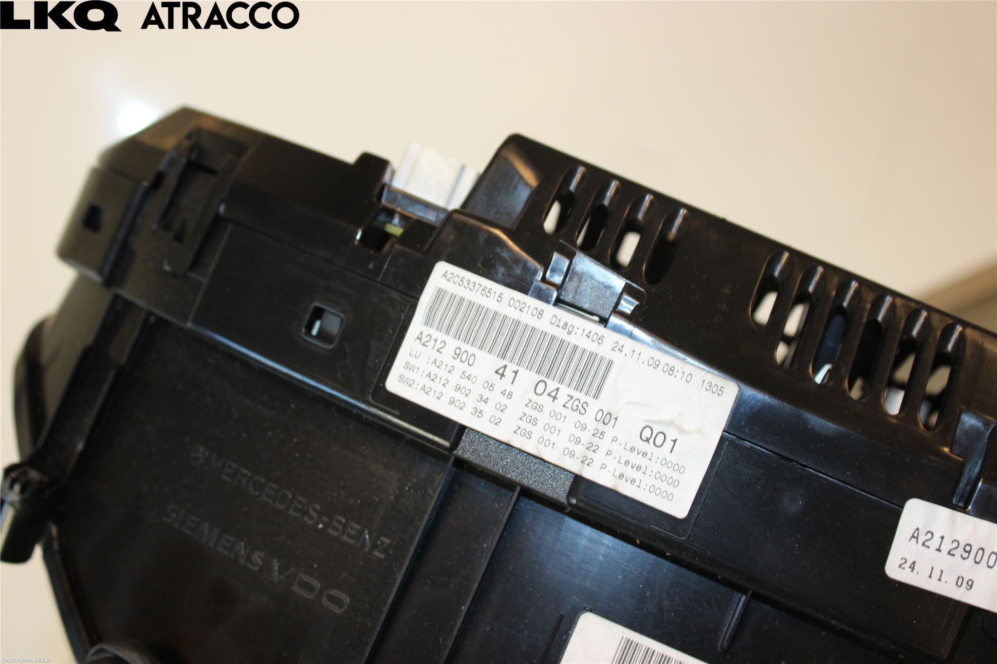 Mercedes-Benz MB E-KLASS (W212) 09-16 Instr Kombinert