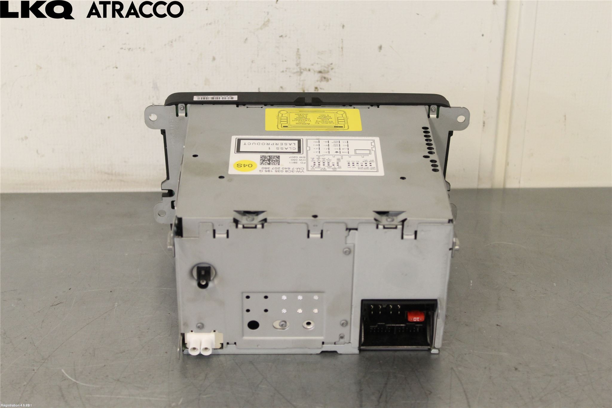 Volkswagen VW TIGUAN 07-16 Stereo Radio Med Cd