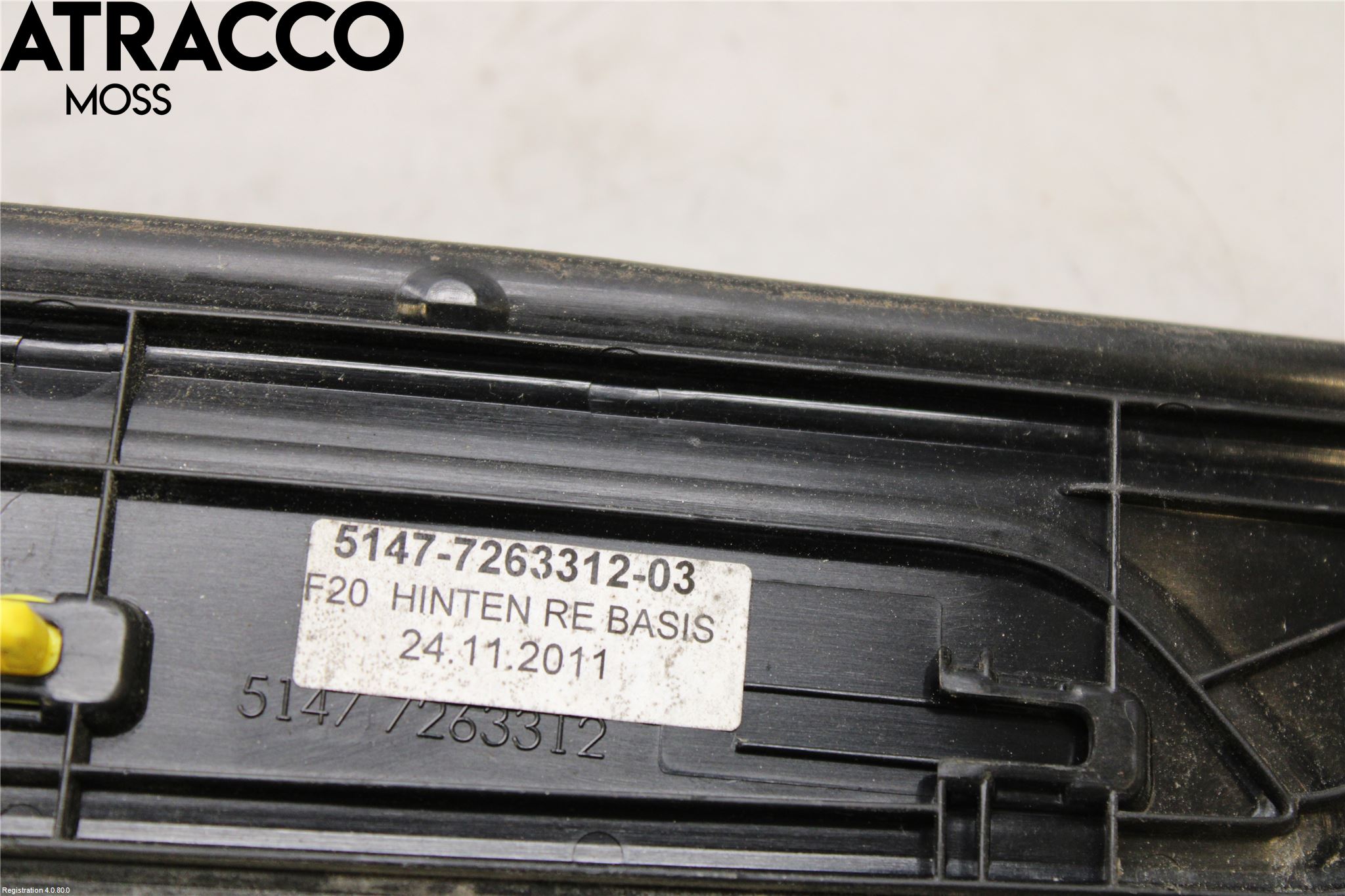 BMW 1 F20/F21 11-19 Innr Terskel Innstigning