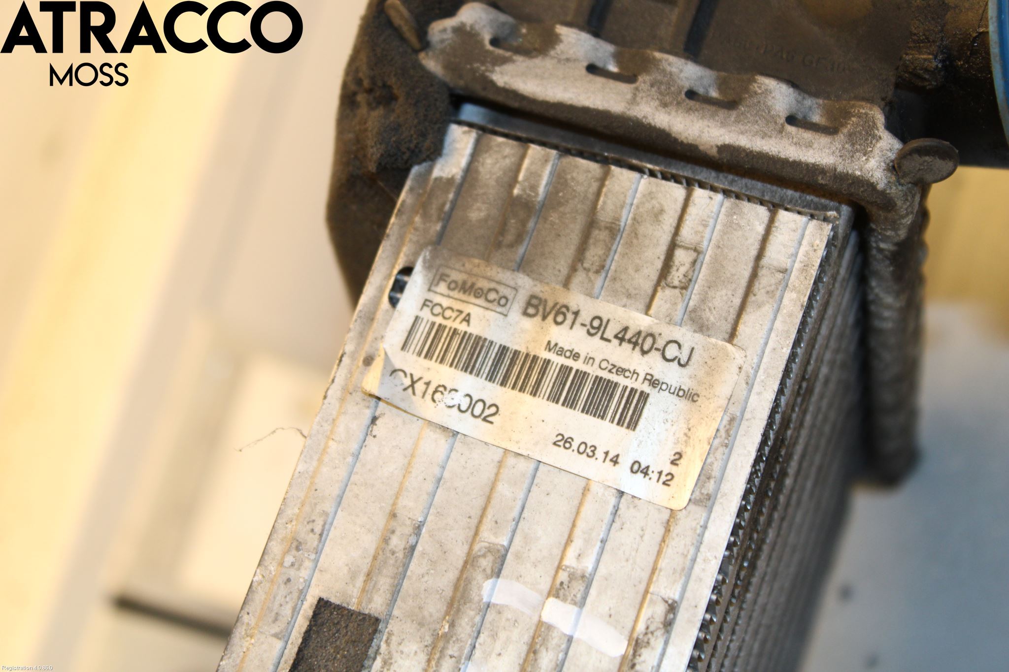 Ford TRANSIT/TOURNEO CONNECT 13-22 Intercooler Radiator