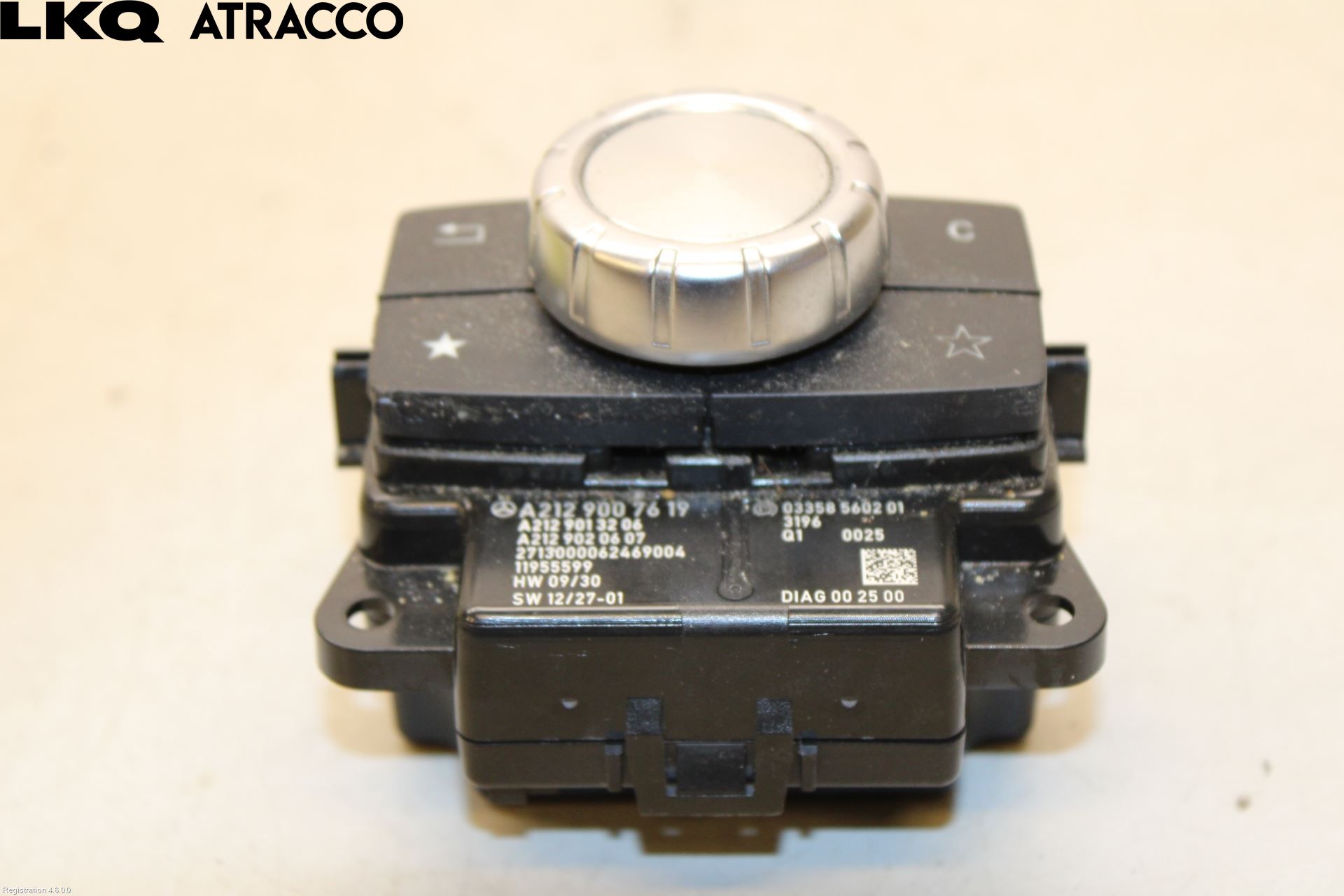 Mercedes-Benz MB E-KLASS (W212) 09-16 Bryter Multifunksjon