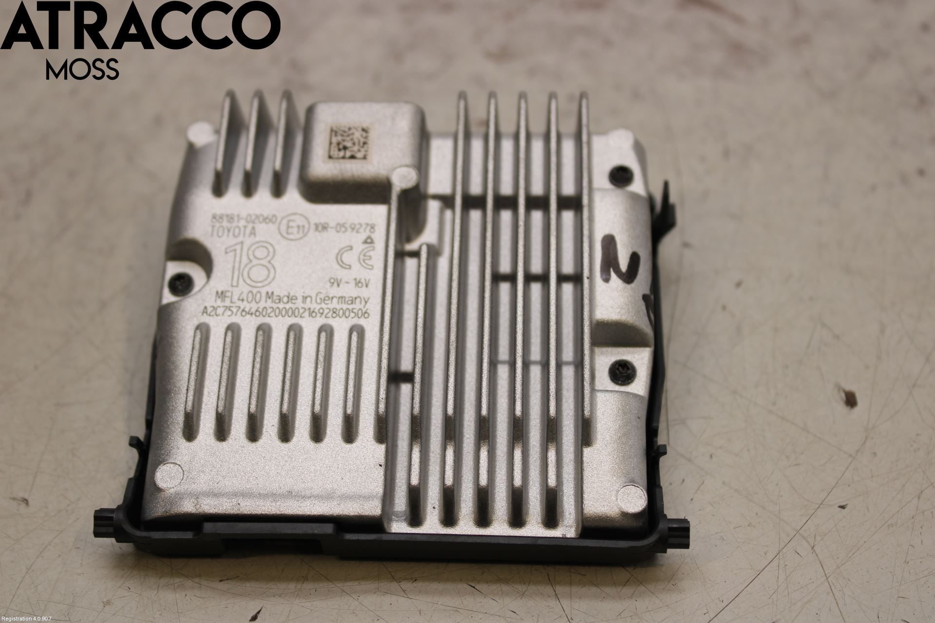 Toyota AURIS 13-19 Sensor Kollisjonsbeskyttelse