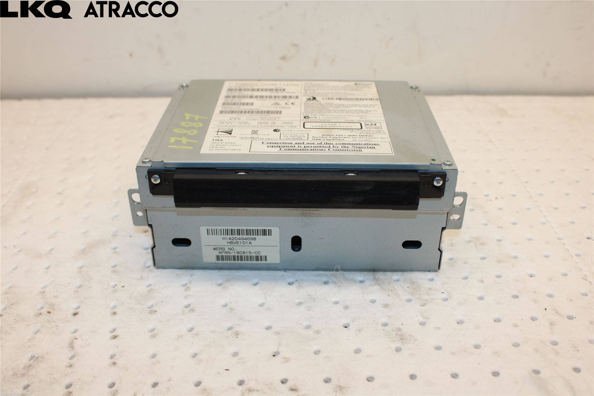 Volvo XC60 09-13 Stereo Radio