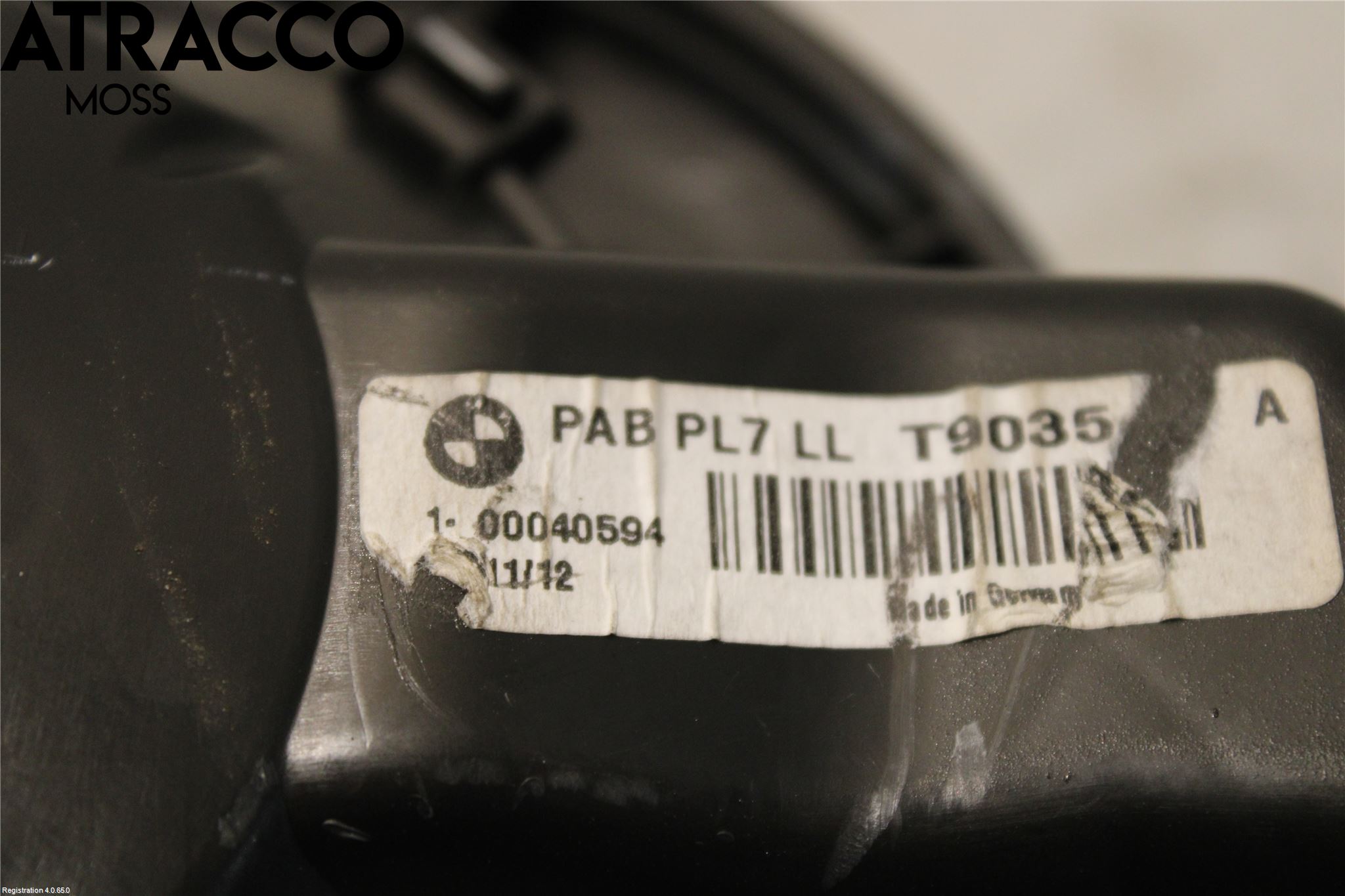 BMW 3 F30/F31/F80 12-19 Varme Ac Varmeapparatvifte