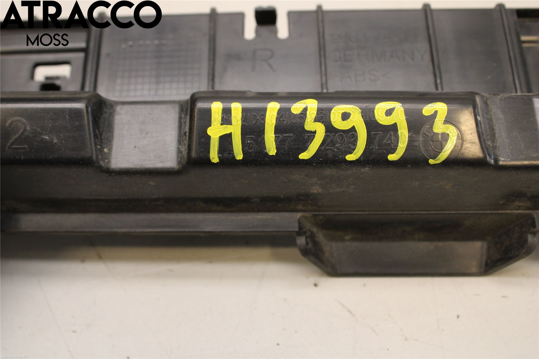 BMW 3 GT F34 13-19 Kanalskjørt Høyre