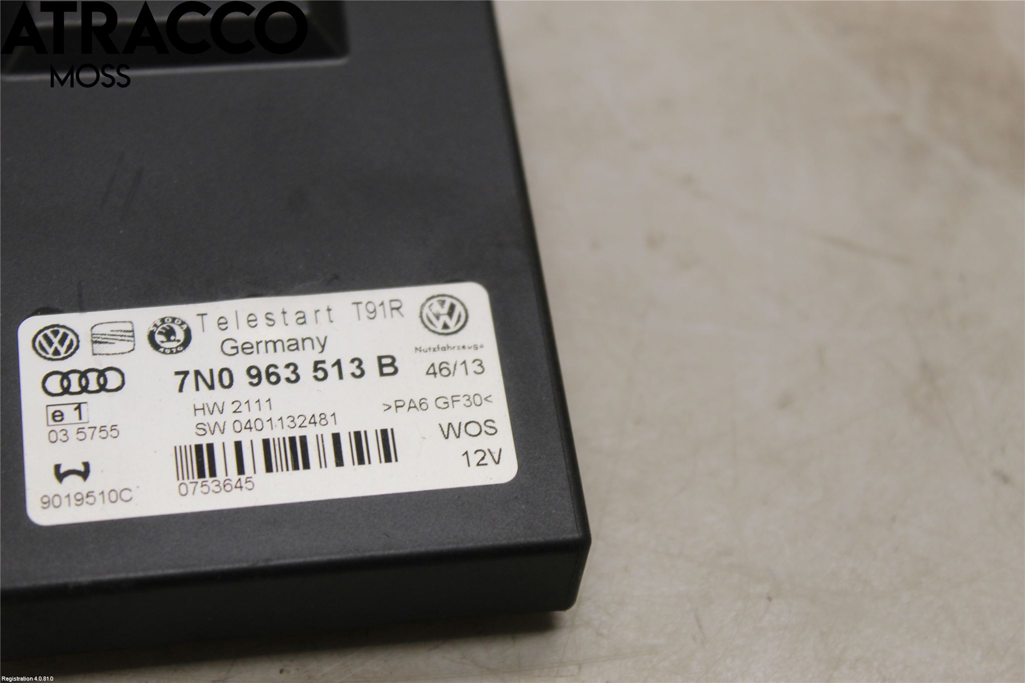 Volkswagen VW PASSAT CC 08-16 Styreenhet Øvrig