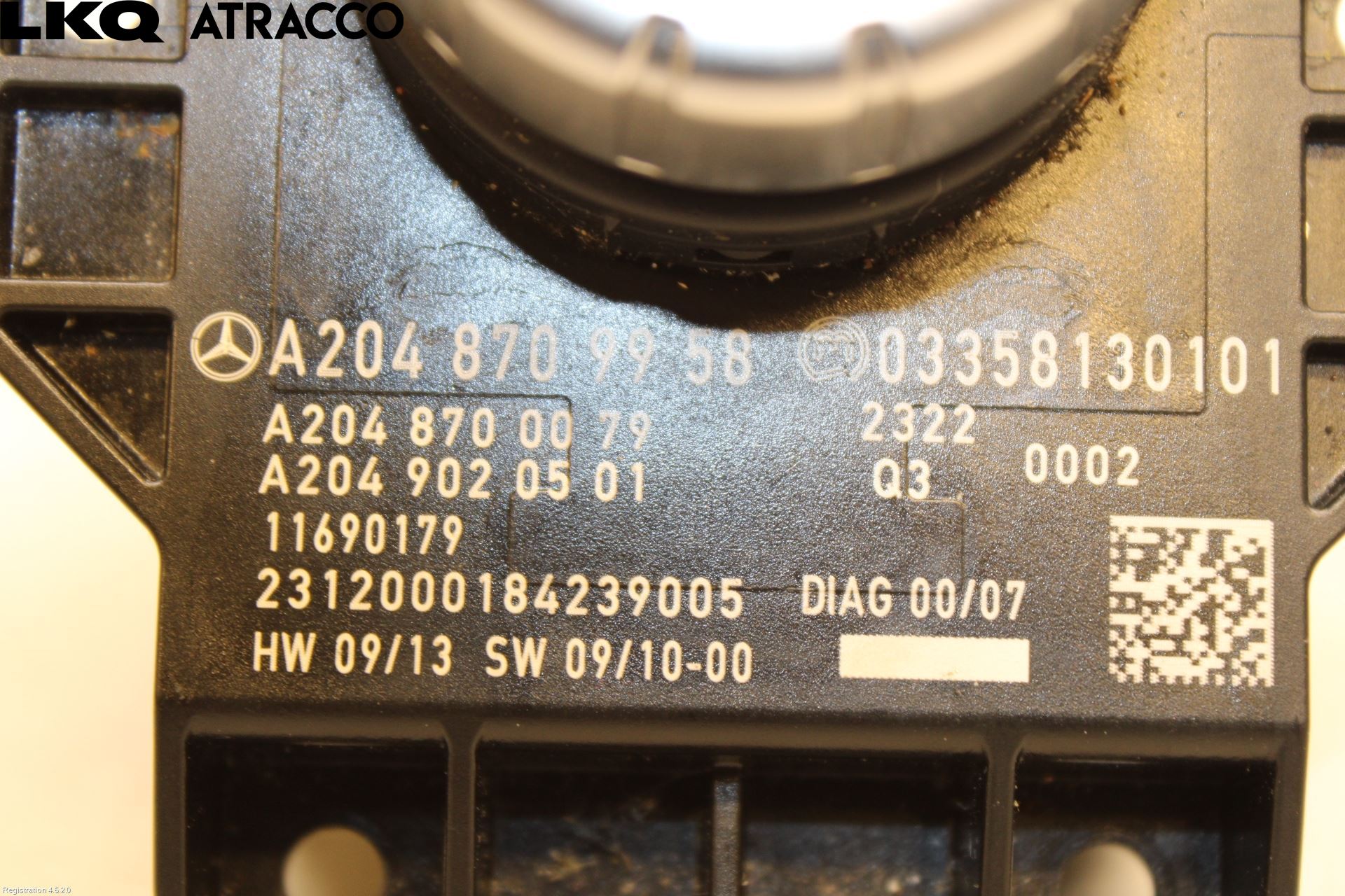 Mercedes-Benz MB E-KLASS (W212) 09-16 Bryter Multifunksjon