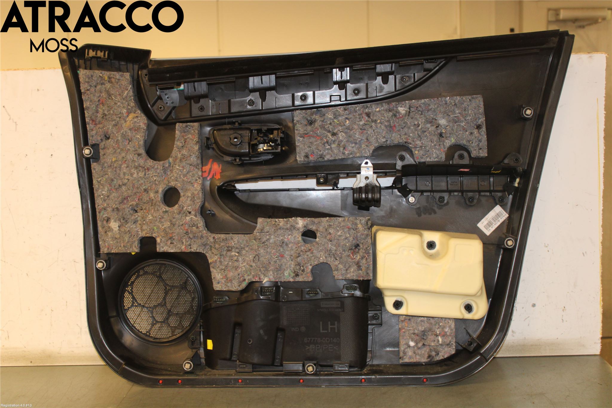 Toyota YARIS XP130 12-14 Dørtrekk Innlegg Venstre