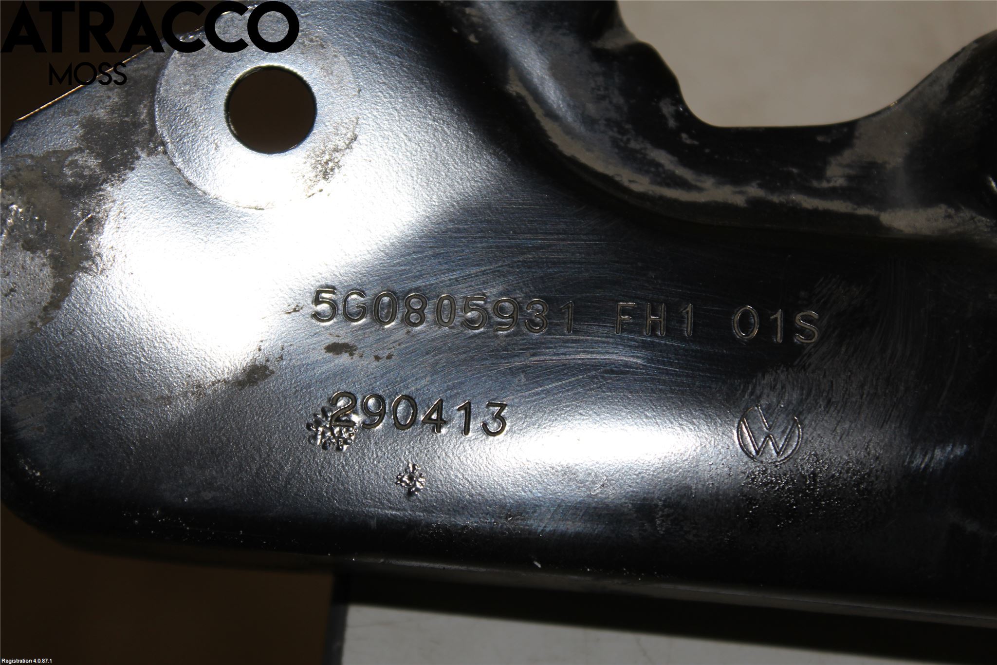 Volkswagen VW GOLF / E-GOLF VII 13-20 Frontplate Øvre