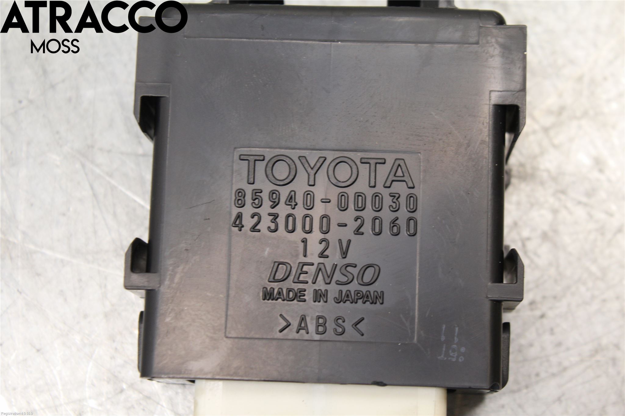 Toyota YARIS XP130 15-20 Rele Viskerintervall