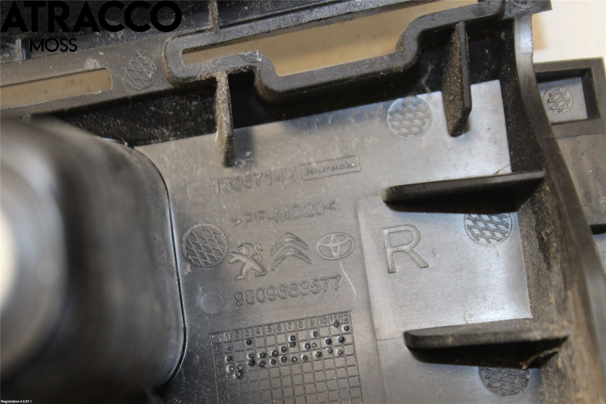 Toyota PROACE II 16- Støtfanger Bak Feste