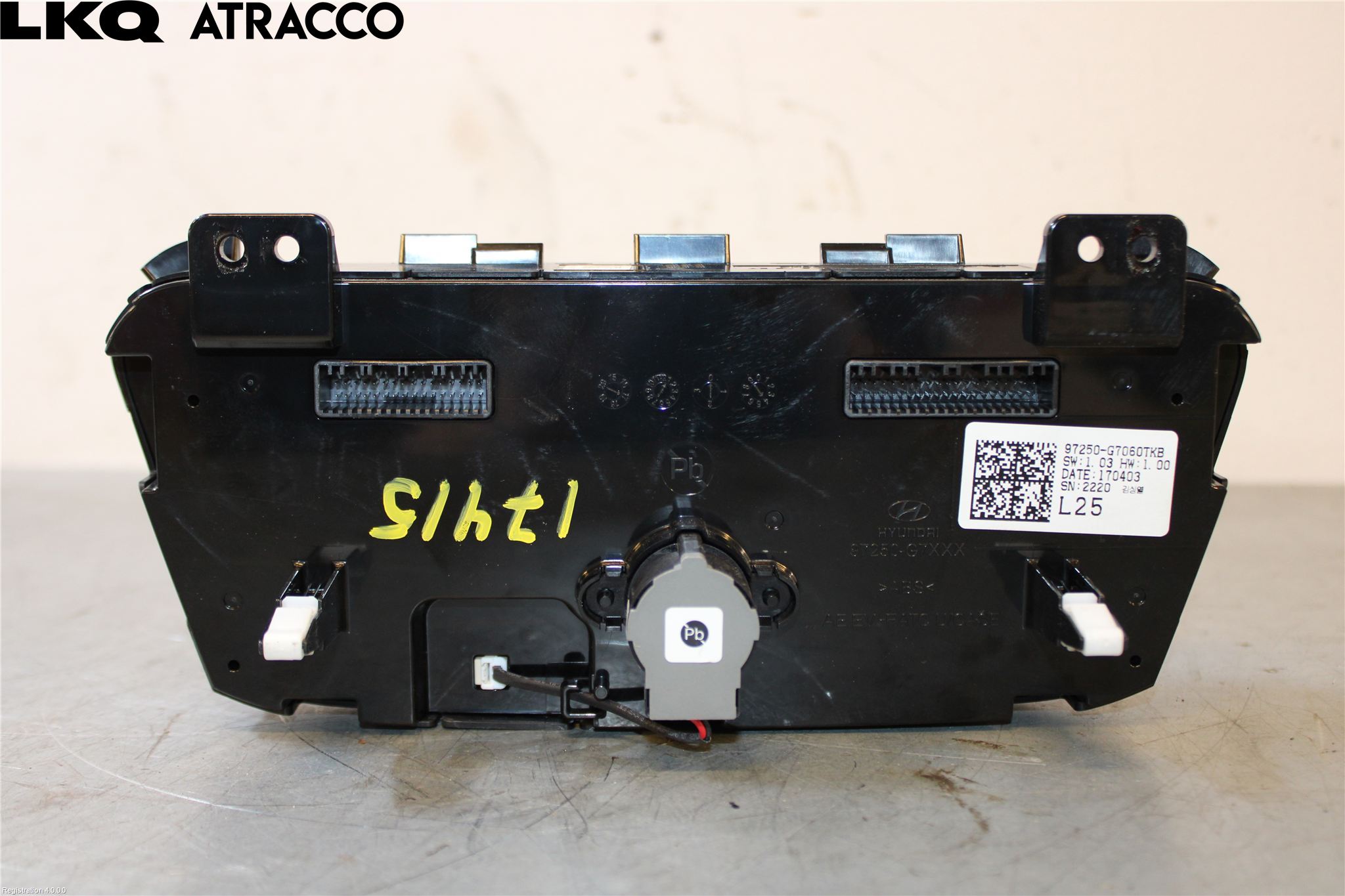 Hyundai IONIQ AE 17-22 Varme Ac Betjening-Display