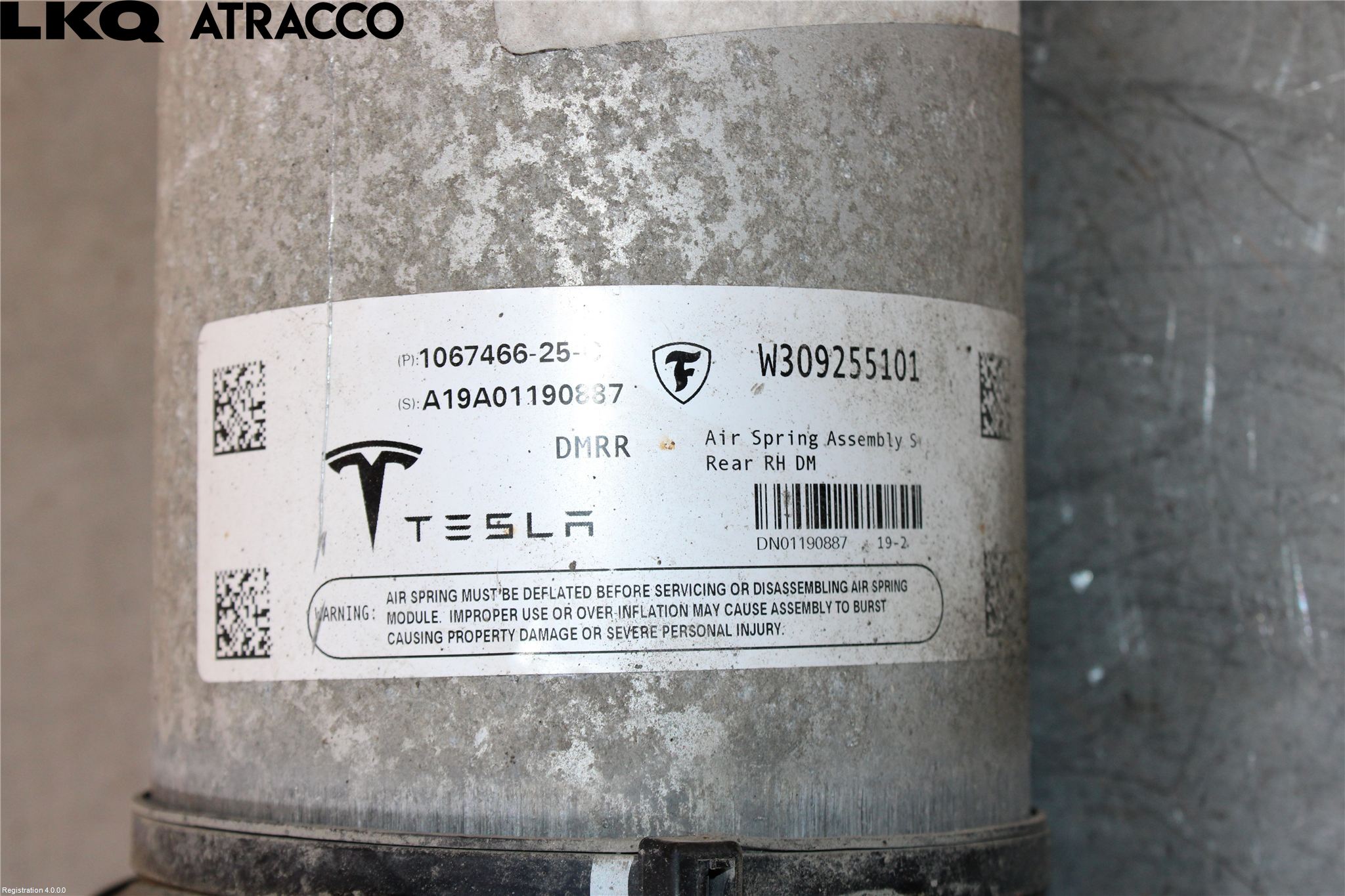 Tesla MODEL S 13- Støtdemper Bak