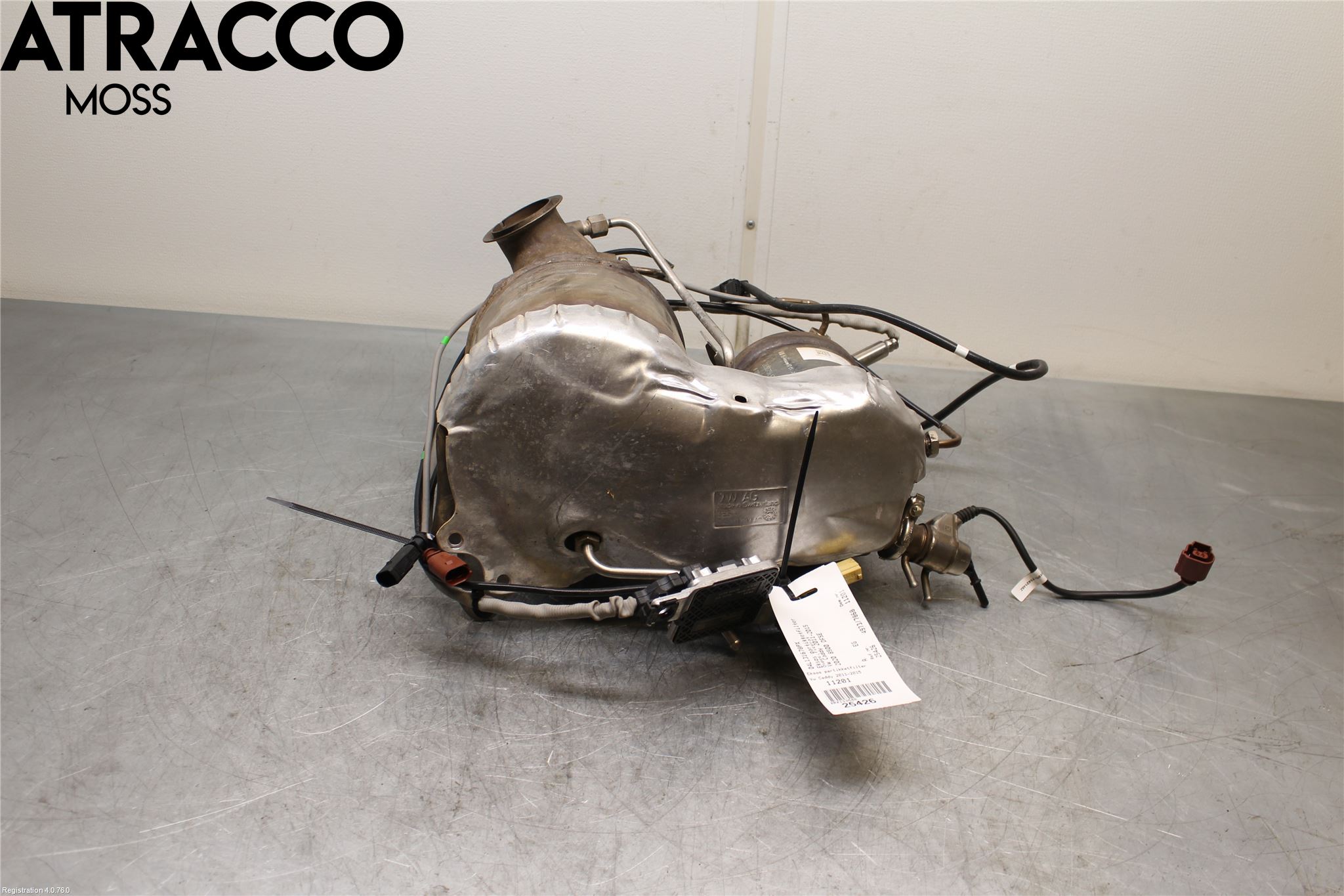 Volkswagen VW CADDY 16-20 Eksos Partikketfilter