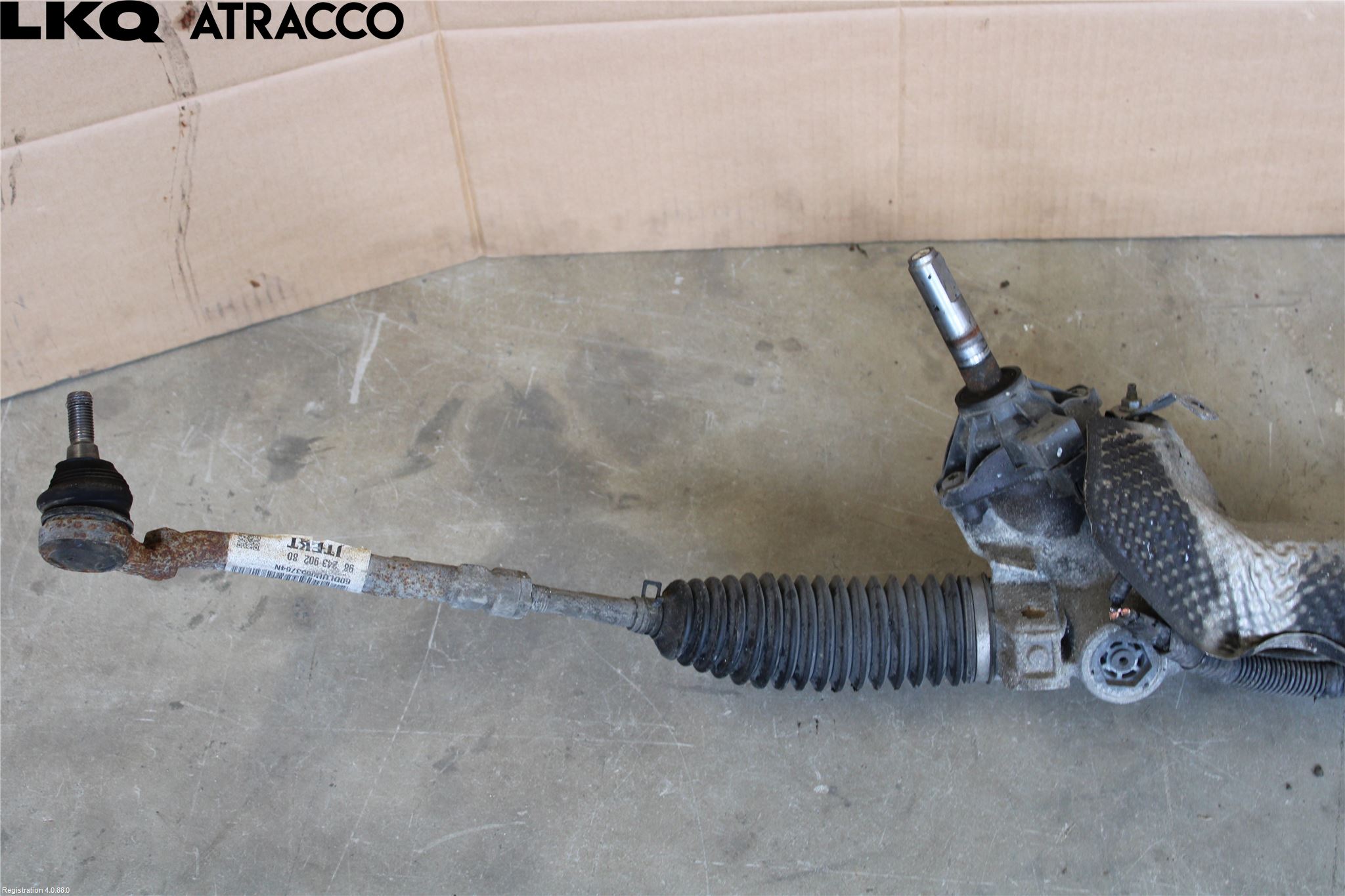 Peugeot PARTNER/E-PARTNER 19- Servo Snekke - Tannstang
