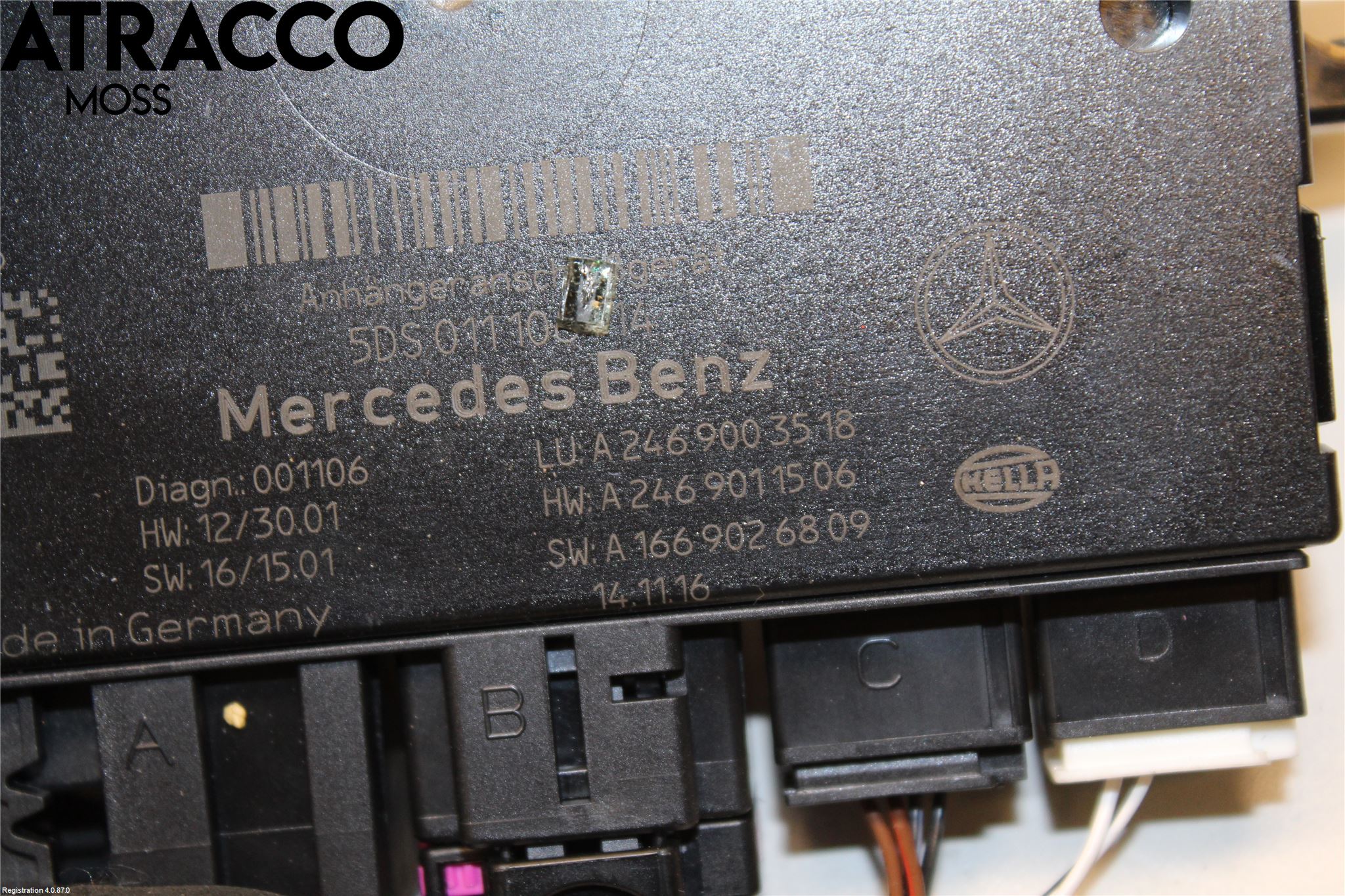 Mercedes-Benz MB GLA-KLASS (X156) 13-20 Styreenhet Tilhengerfeste