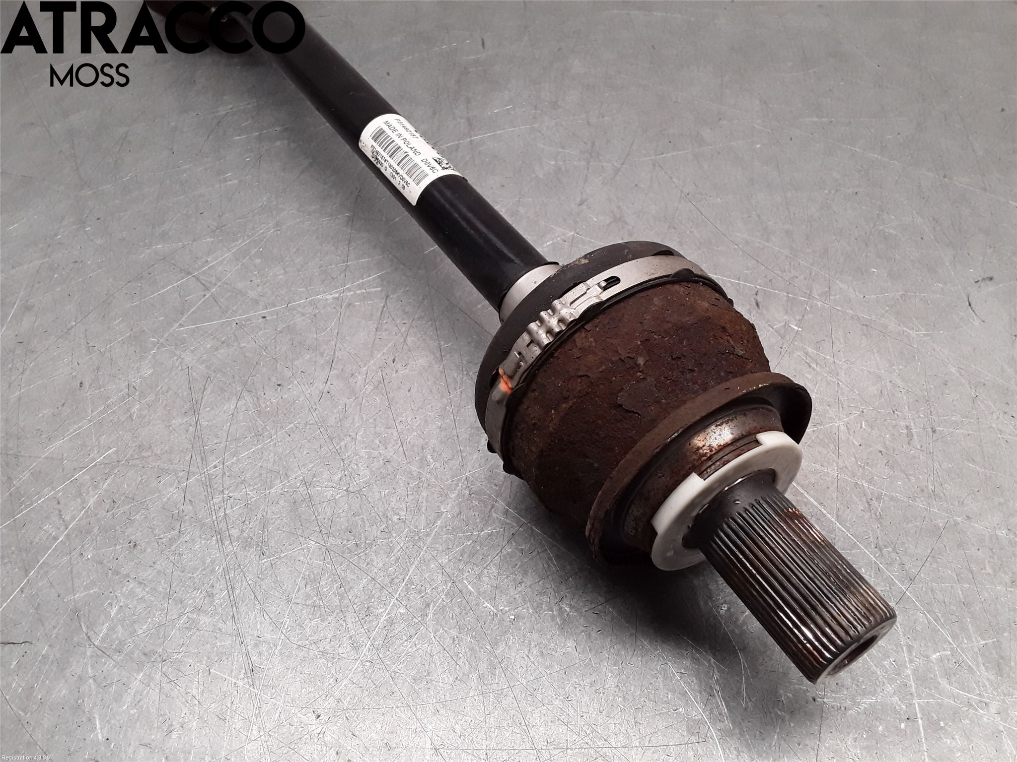 Volvo XC60 18- Drivaksel Bak Kompl Venstre