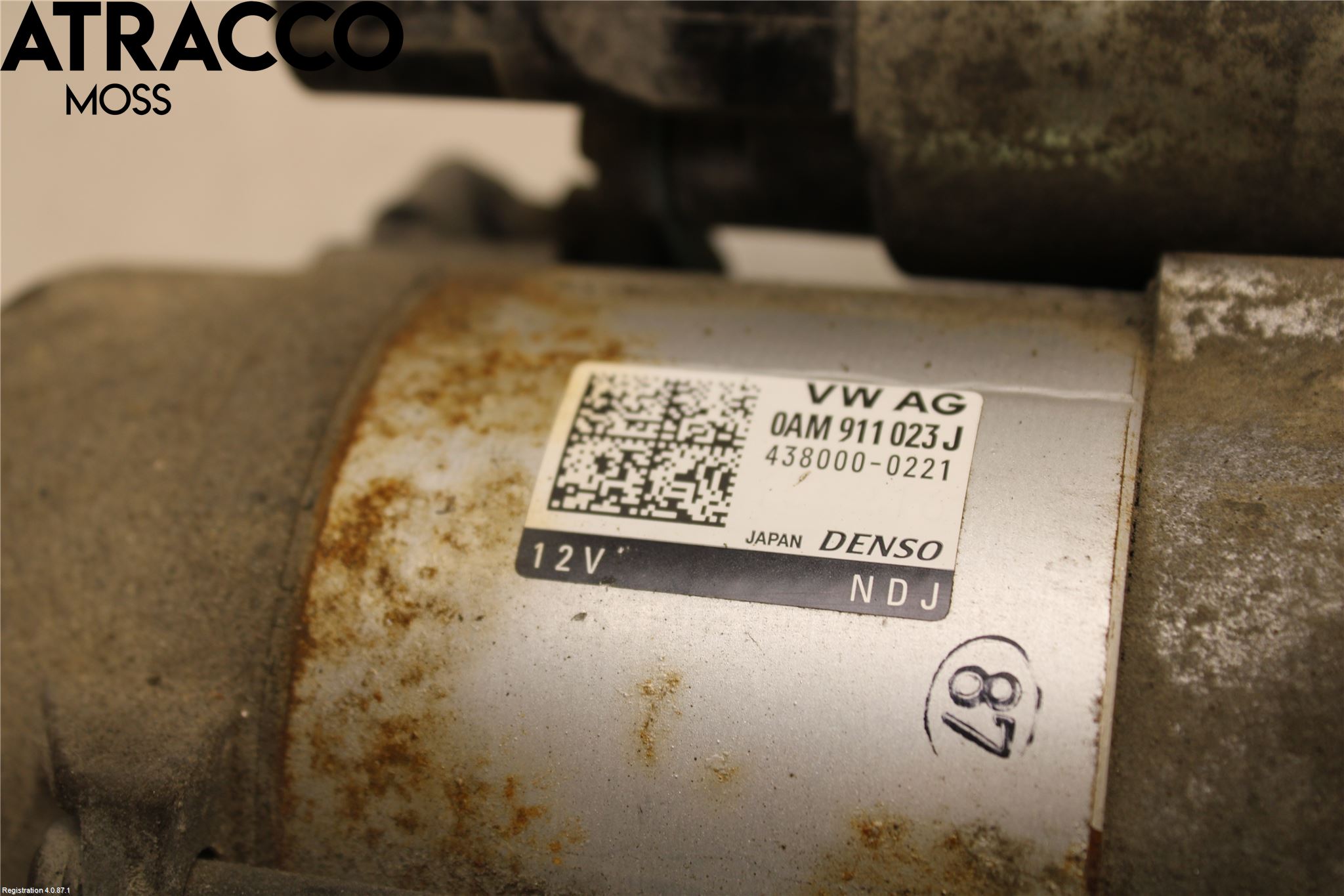 Volkswagen VW PASSAT 15-19 Startmotor Diesel