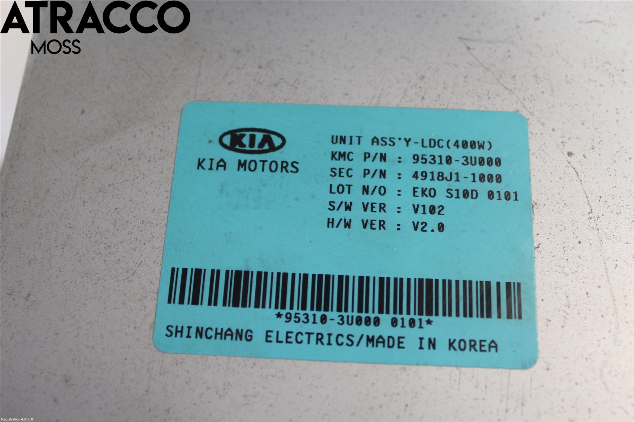 Kia SPORTAGE (SL) 11-15 Styreenhet Øvrig