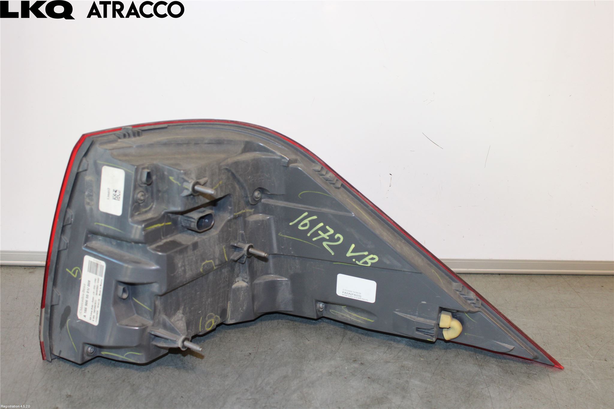 Mercedes-Benz MB ML/GLE-KLASS (W166) 12-18 Baklykt Venstre