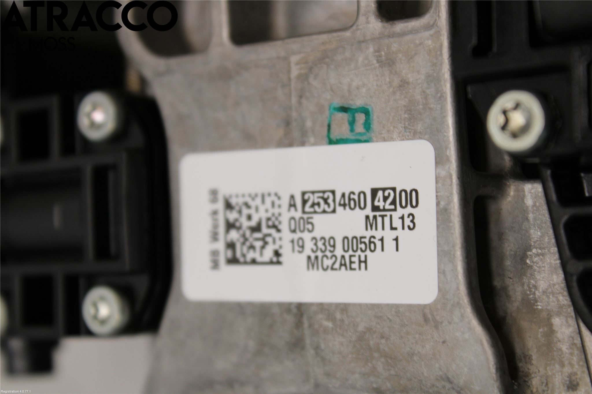 Mercedes-Benz MB EQC (N293) 20- Rattakselaggregat Justerbart