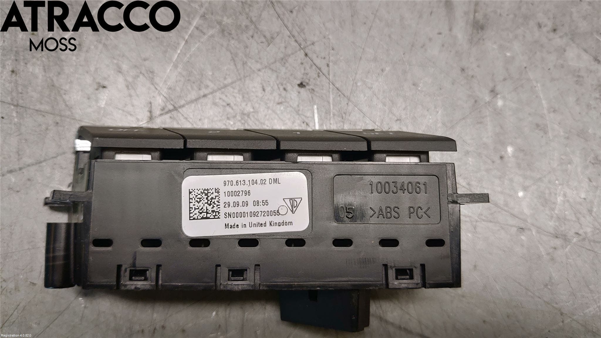 Porsche PANAMERA 09- Bryter Seteminne