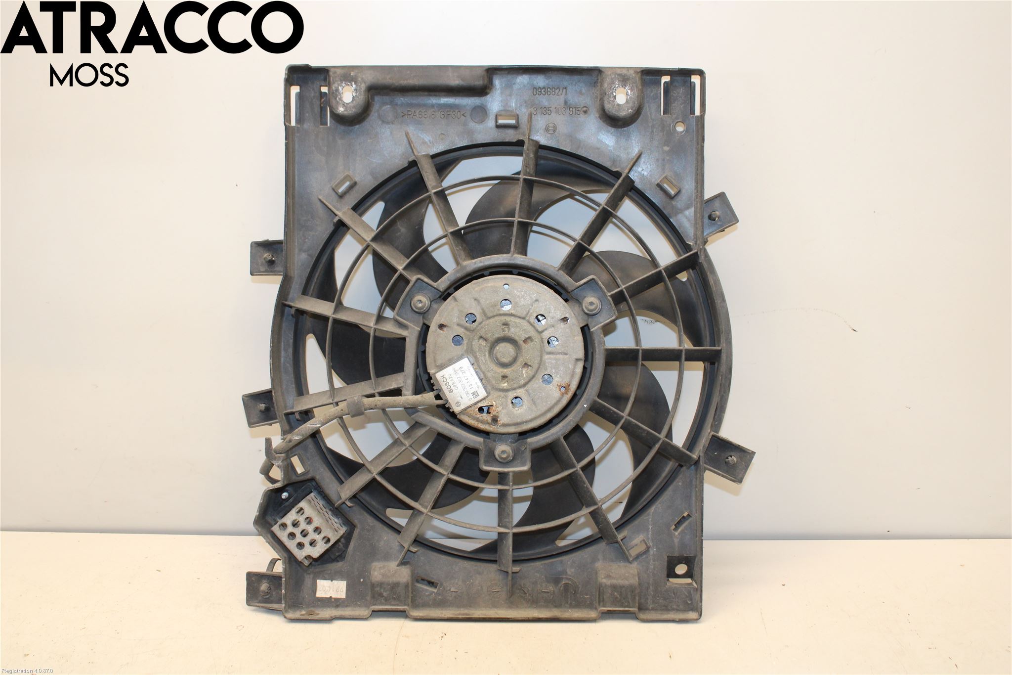 Opel COMBO 02-12 Kjølevifte Elektrisk