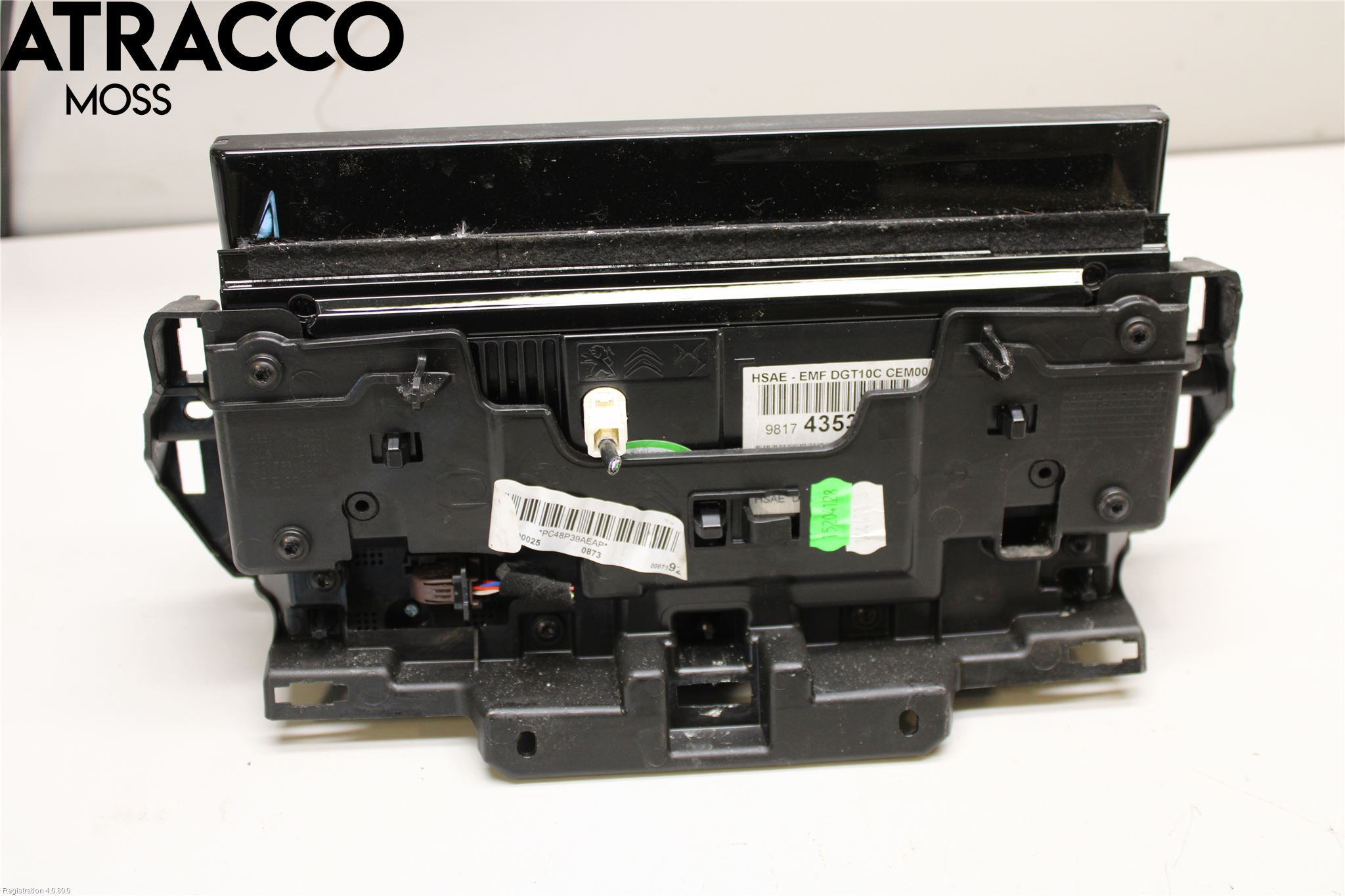 Peugeot 508 19- Instr Skjerm Dvd-Gps-Ac-Tlf