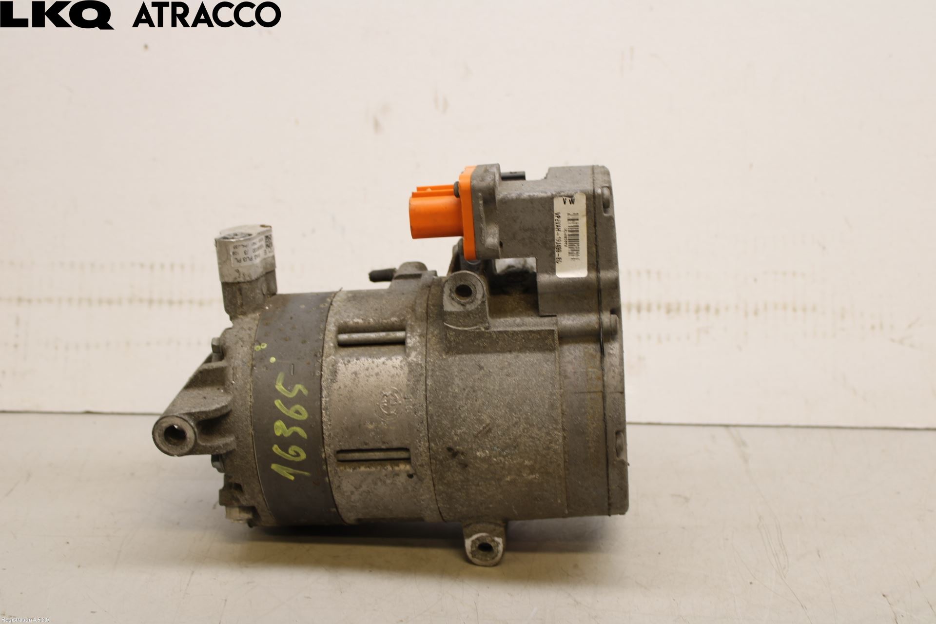 Volkswagen VW GOLF / E-GOLF VII 13-20 Varme Ac Kompressor