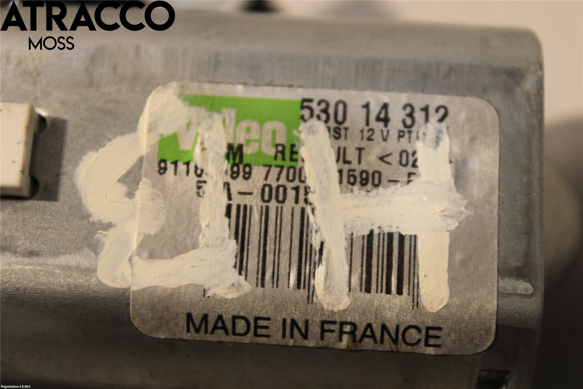 Opel VIVARO 15-19 Viskermotor Bakluke