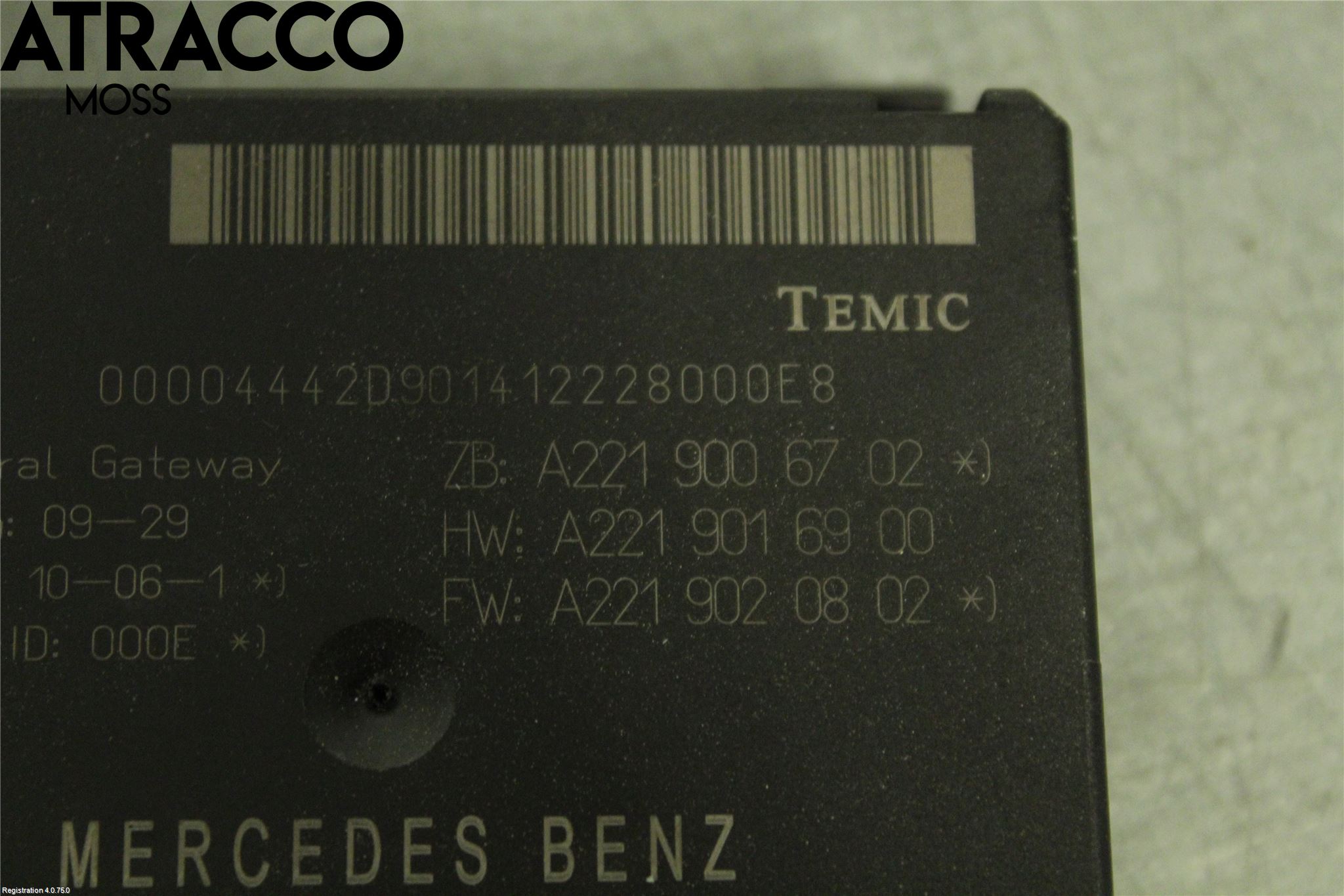 Mercedes-Benz MB S-KLASS (W221) 05-13 Styreenhet Øvrig