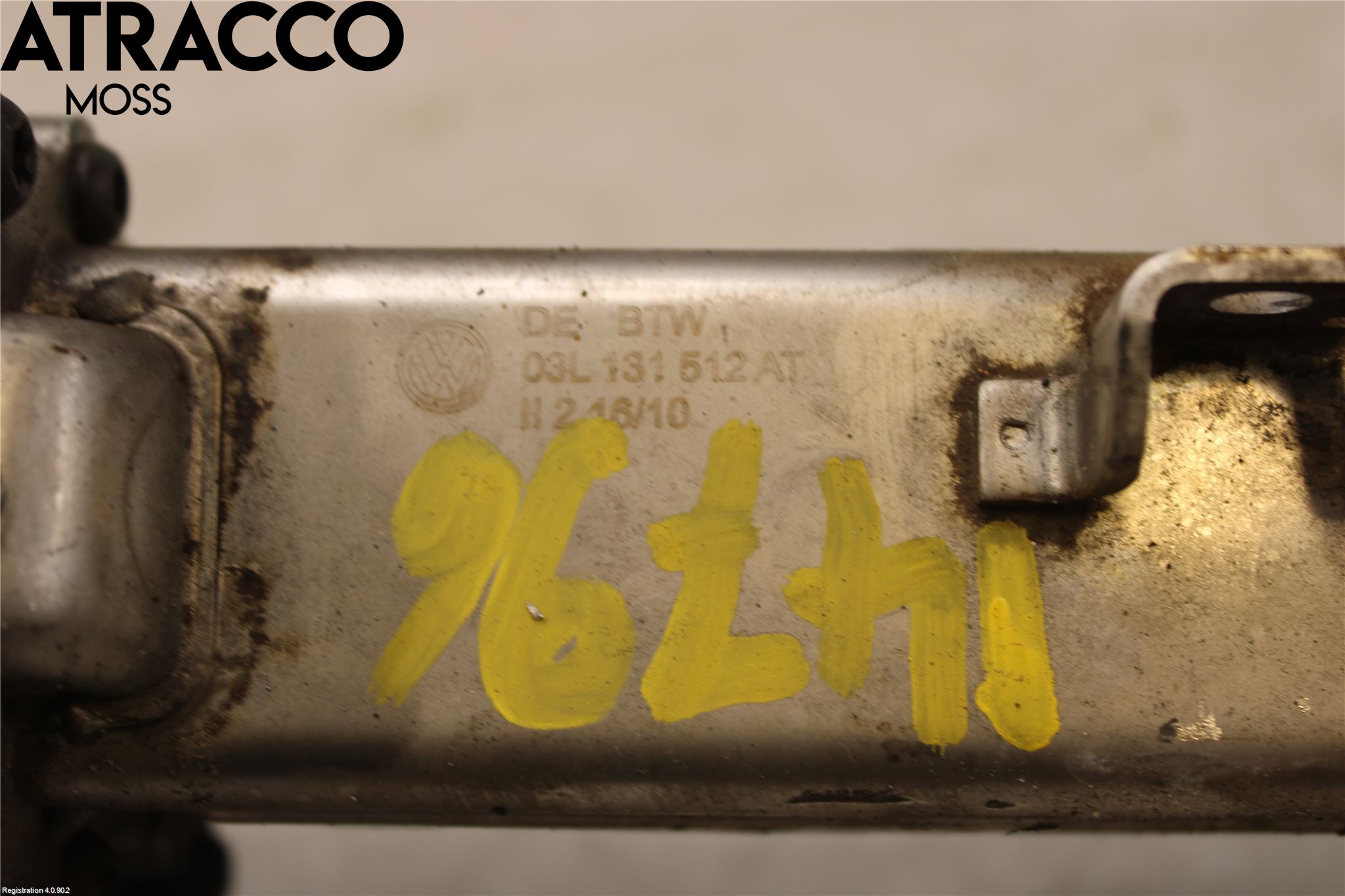 Volkswagen VW GOLF VI 09-13 Eksos Kjøler