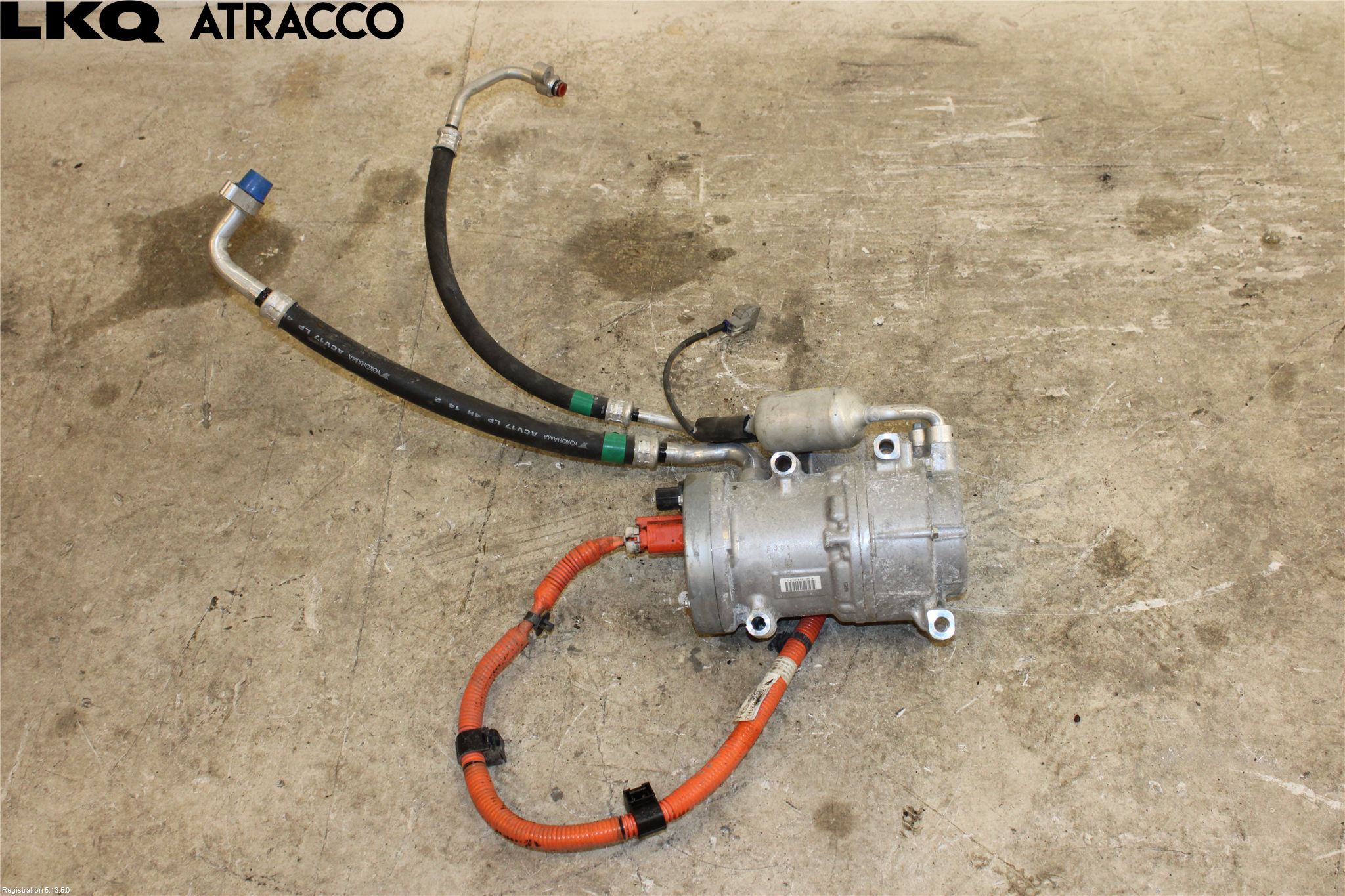 Toyota bZ4X EA10 22- Varme Ac Kompressor