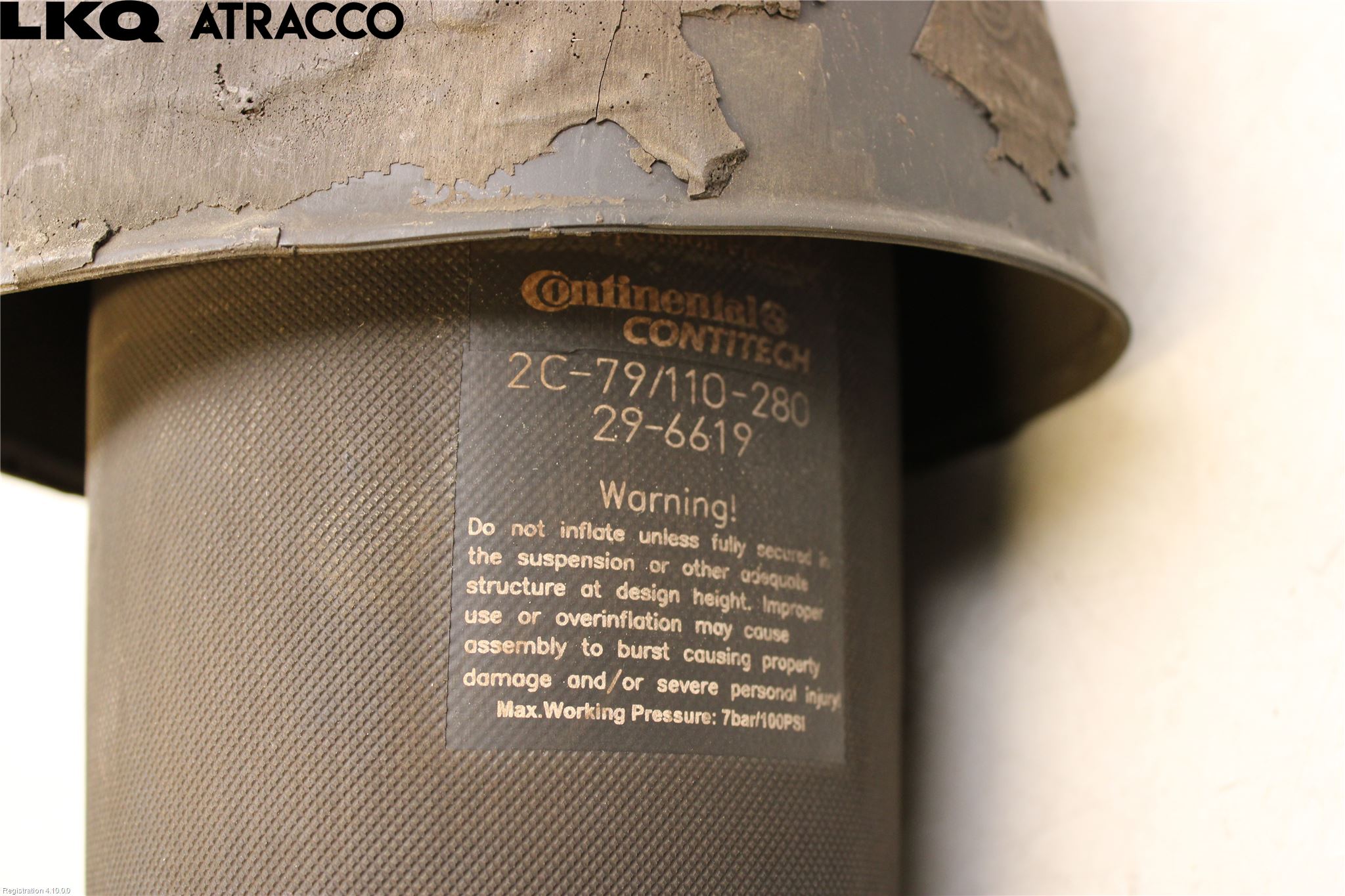 BMW 5 GT F07 09-17 Nivåreg Belg - Luftpute