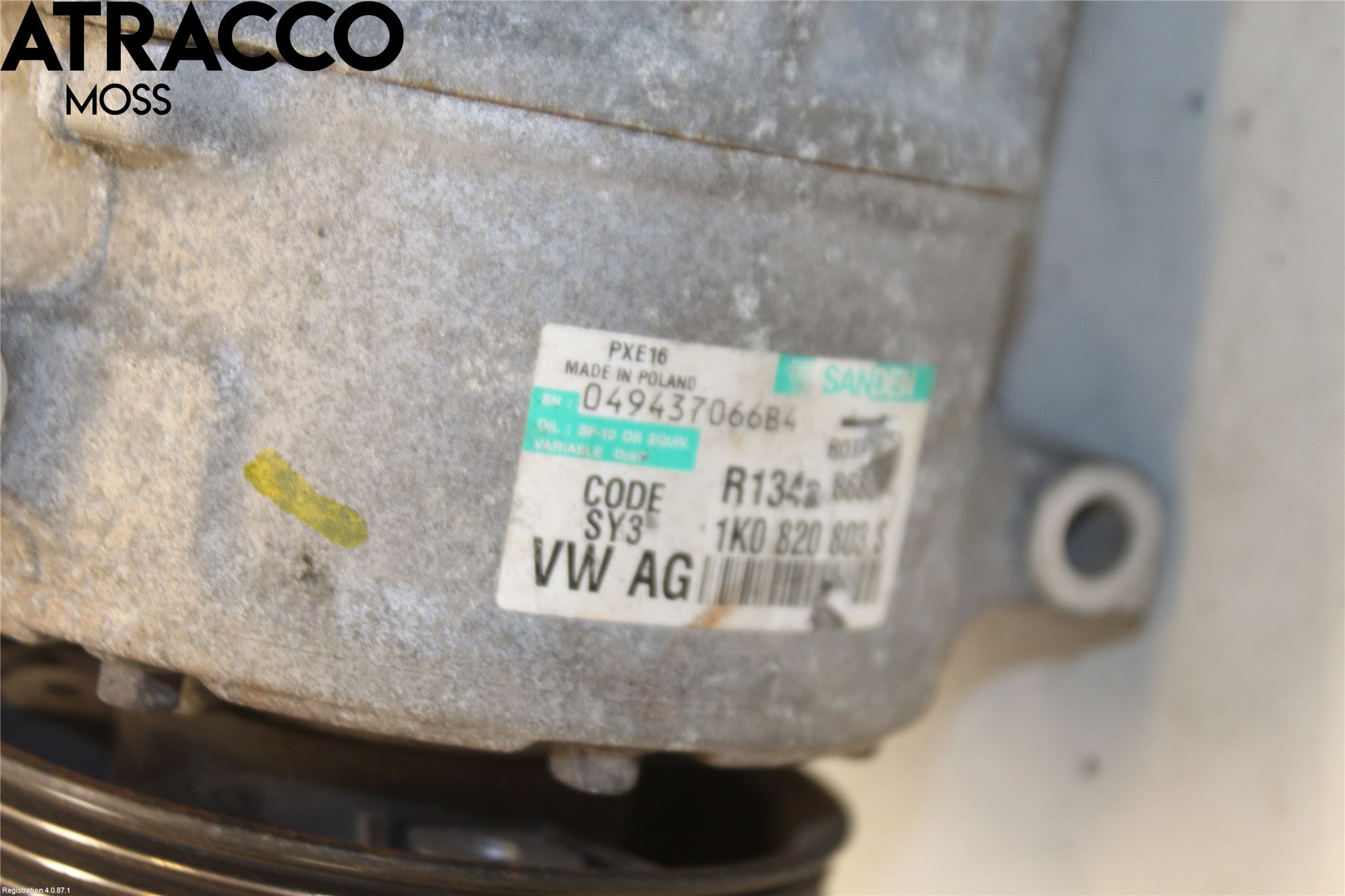 Volkswagen VW PASSAT 05-11 Varme Ac Kompressor