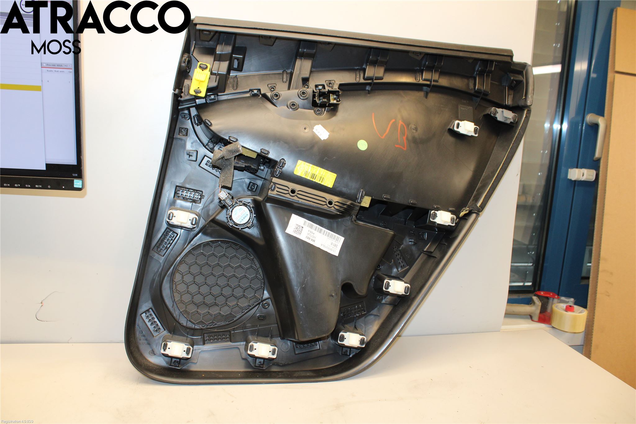 Volvo V40 12-19 Innr Dørtrekk Venstre