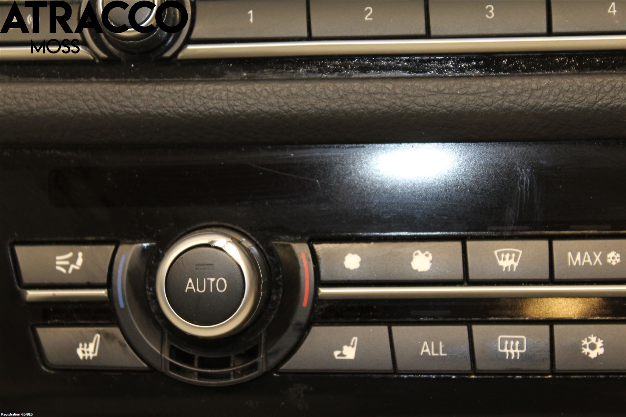 BMW 5 F10/F11/F18 09-17 Varme Ac Betjening-Display