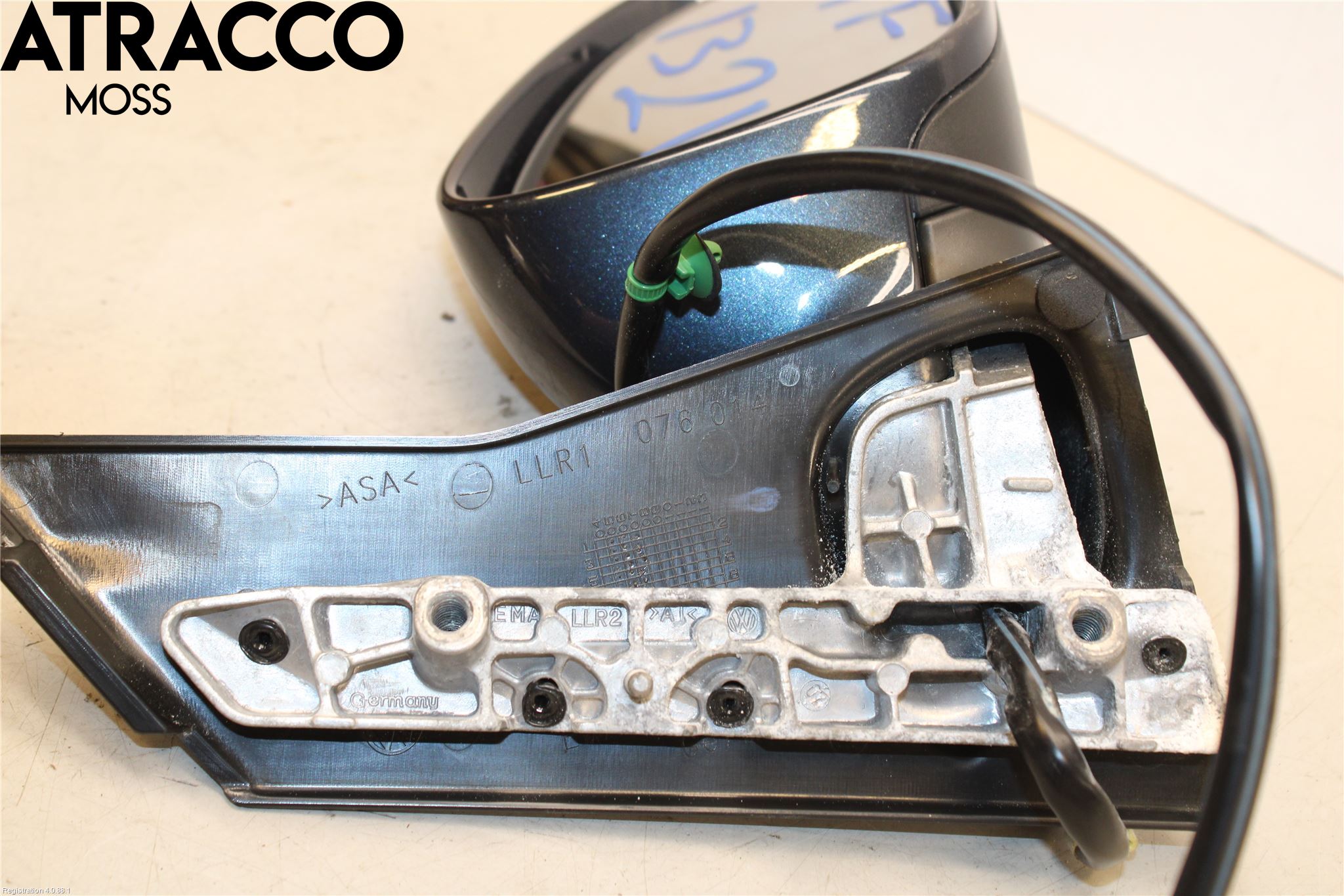 Volkswagen VW GOLF PLUS/CROSS GOLF 04-14 Blinklykt Foran Høyre Glass